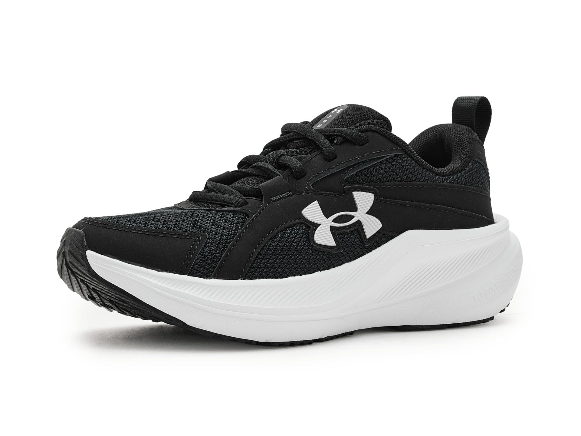 Under Armour Kids Charged Assert 11 (Big Kid) — cor Prata