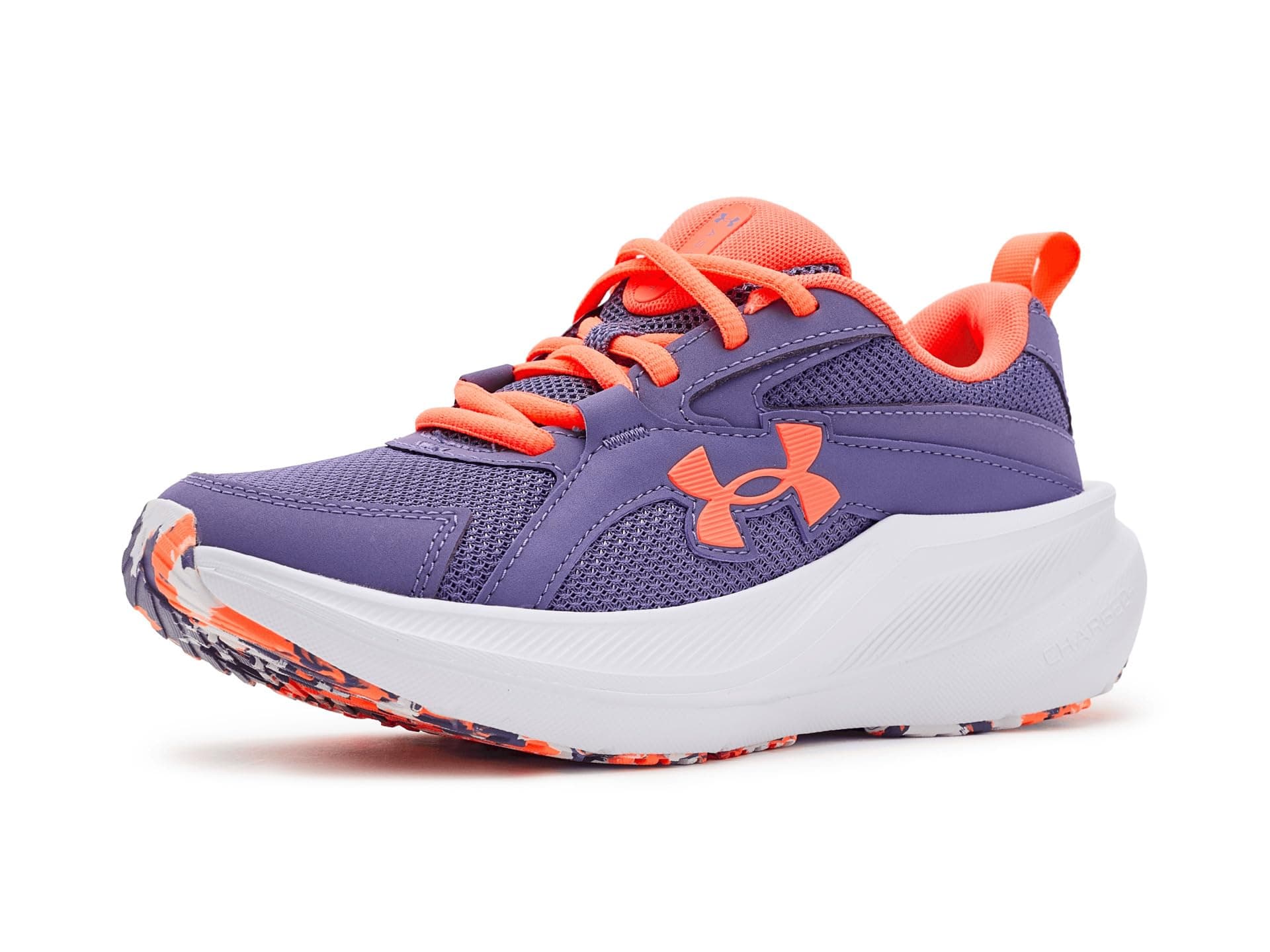 Under Armour Kids Charged Assert 11 (Big Kid) — cor Roxo