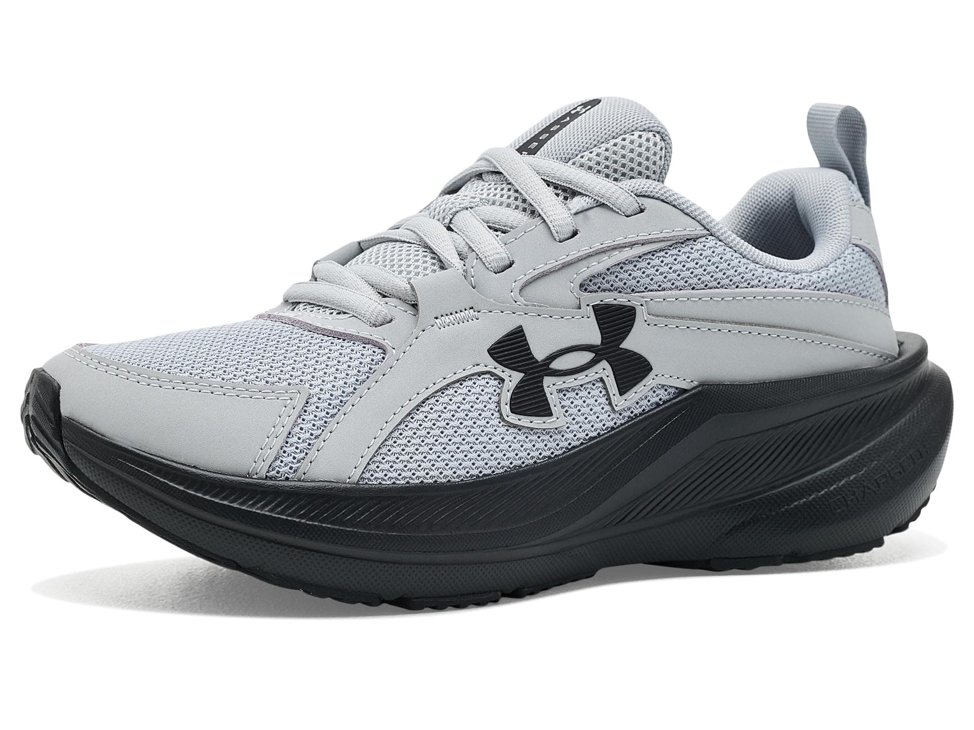 Under Armour Kids Charged Assert 11 (Big Kid) — cor Cinza
