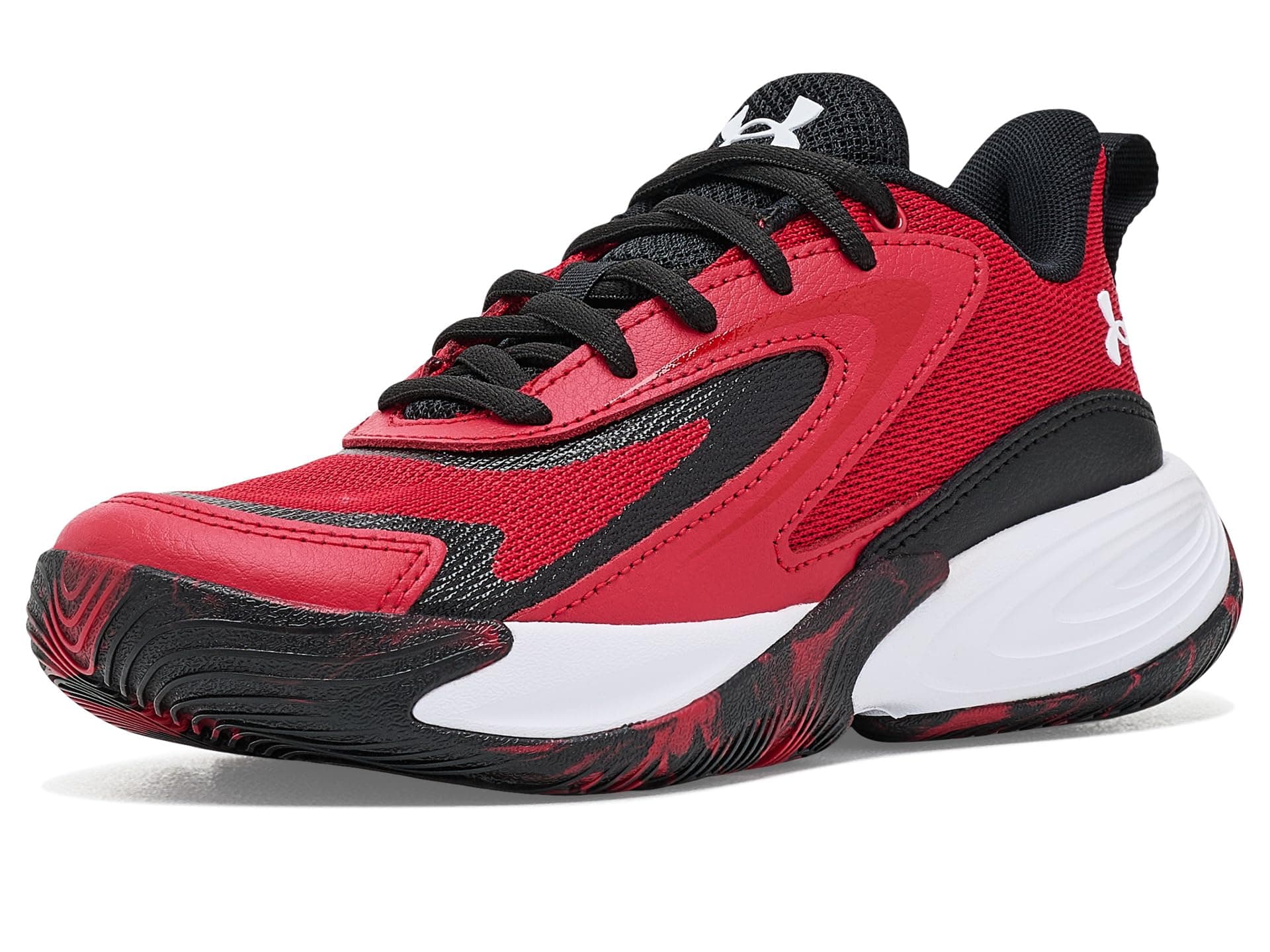 Under Armour Kids Grade School Size Lockdown 8 Basketball Shoes (Big Kid) — vista principal