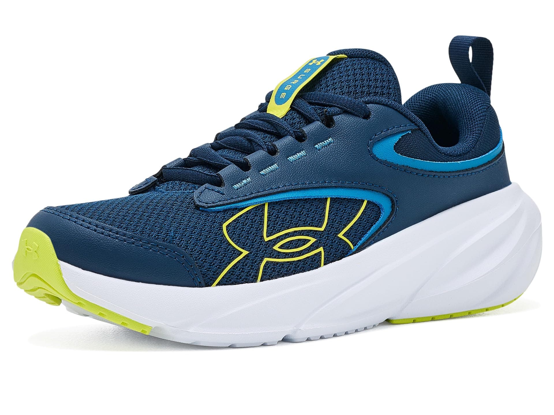 Under Armour Kids Grade School Surge 5 Running Shoes (Big Kid) — cor Azul