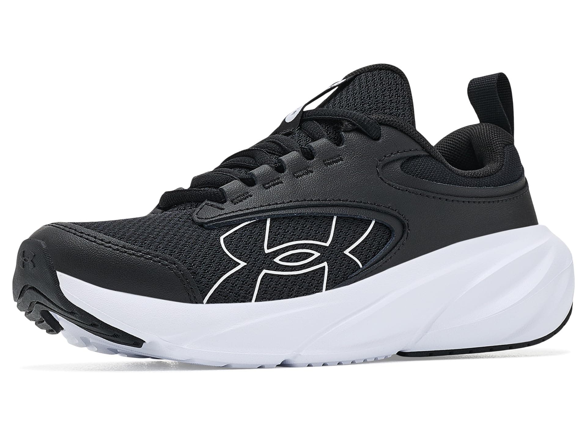 Under Armour Kids Grade School Surge 5 Running Shoes (Big Kid) — cor Preto
