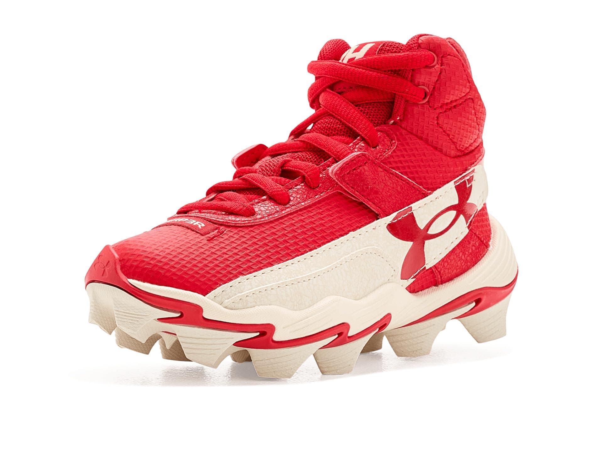 Under Armour Kids Harper 10 Jr RM Baseball Cleats (Toddler/Little Kid/Big Kid) — cor Vermelho