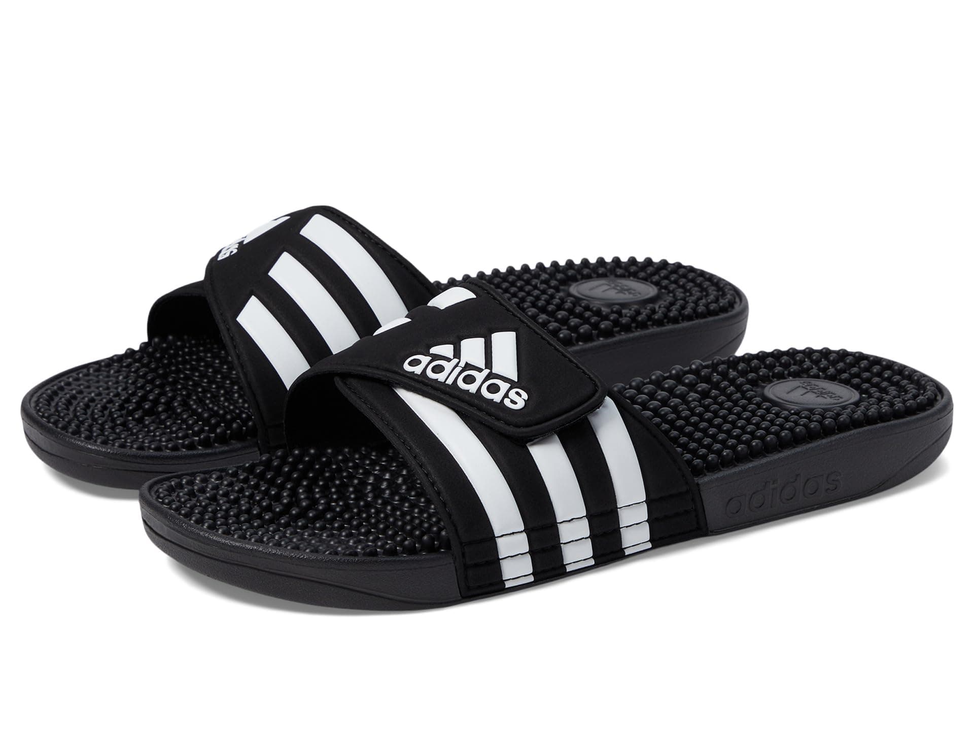 adidas Adissage Slides — cor Preto