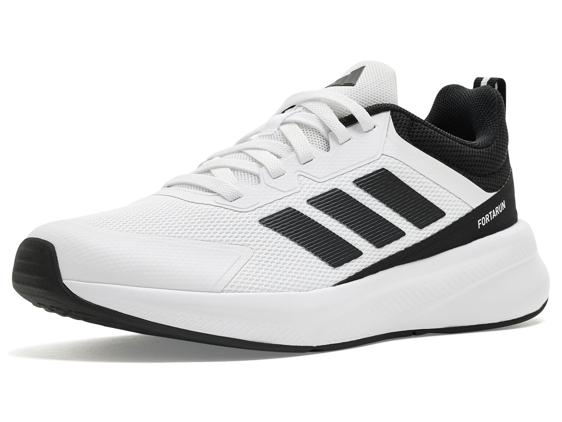 adidas Kids Fortarun 4.0 (Big Kid) — cor Branco