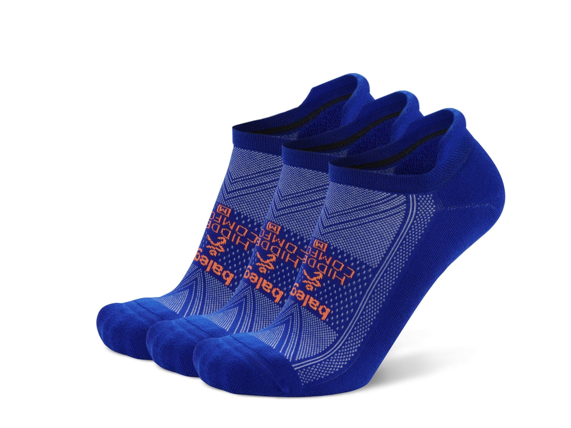 balega Hidden Comfort No Show Tab 3-Pack — cor Azul