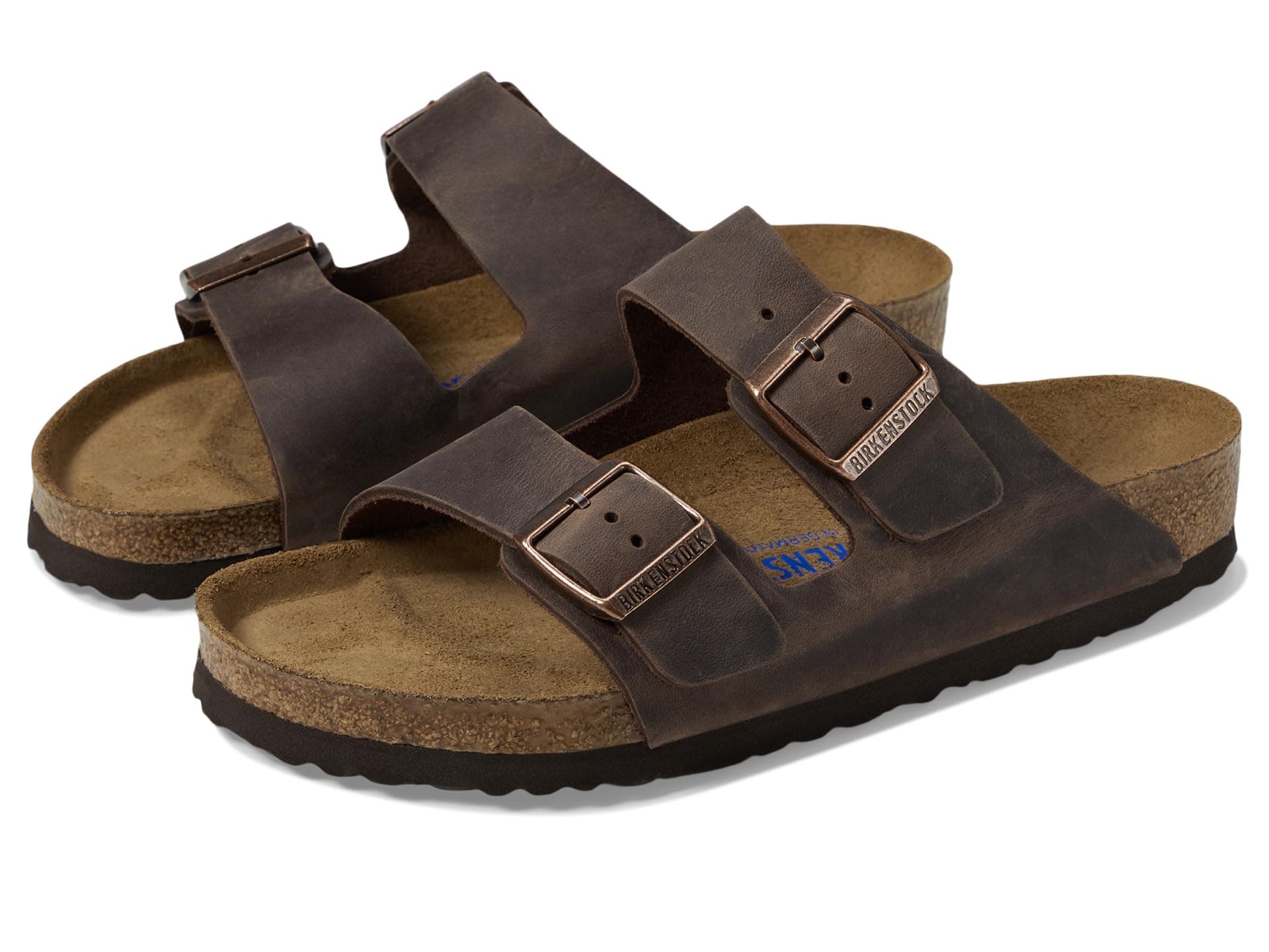 Birkenstock Arizona Soft Footbed - Oiled Leather (Unisex) — vista principal