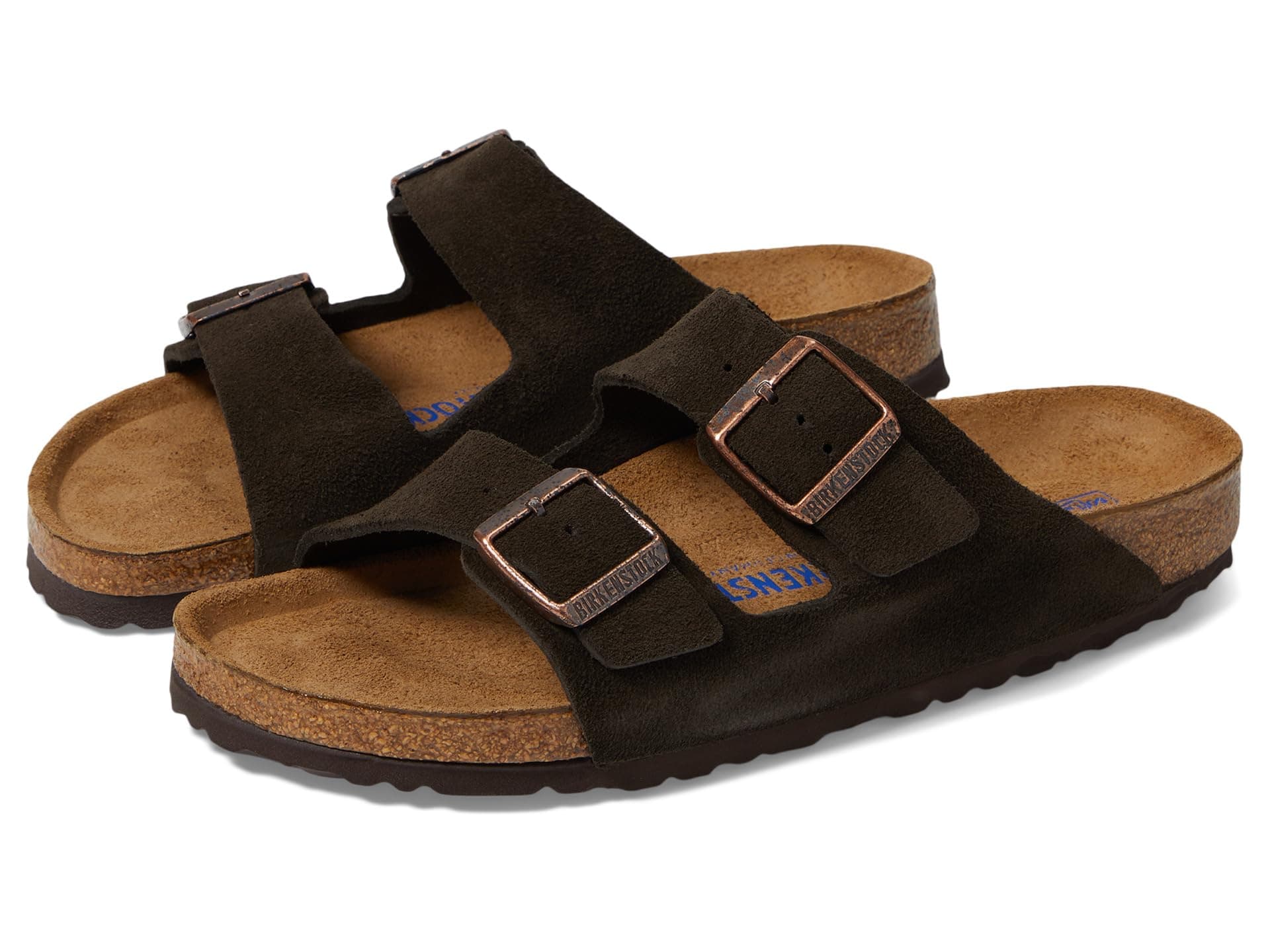 Birkenstock Arizona Soft Footbed - Suede (Unisex) — vista principal