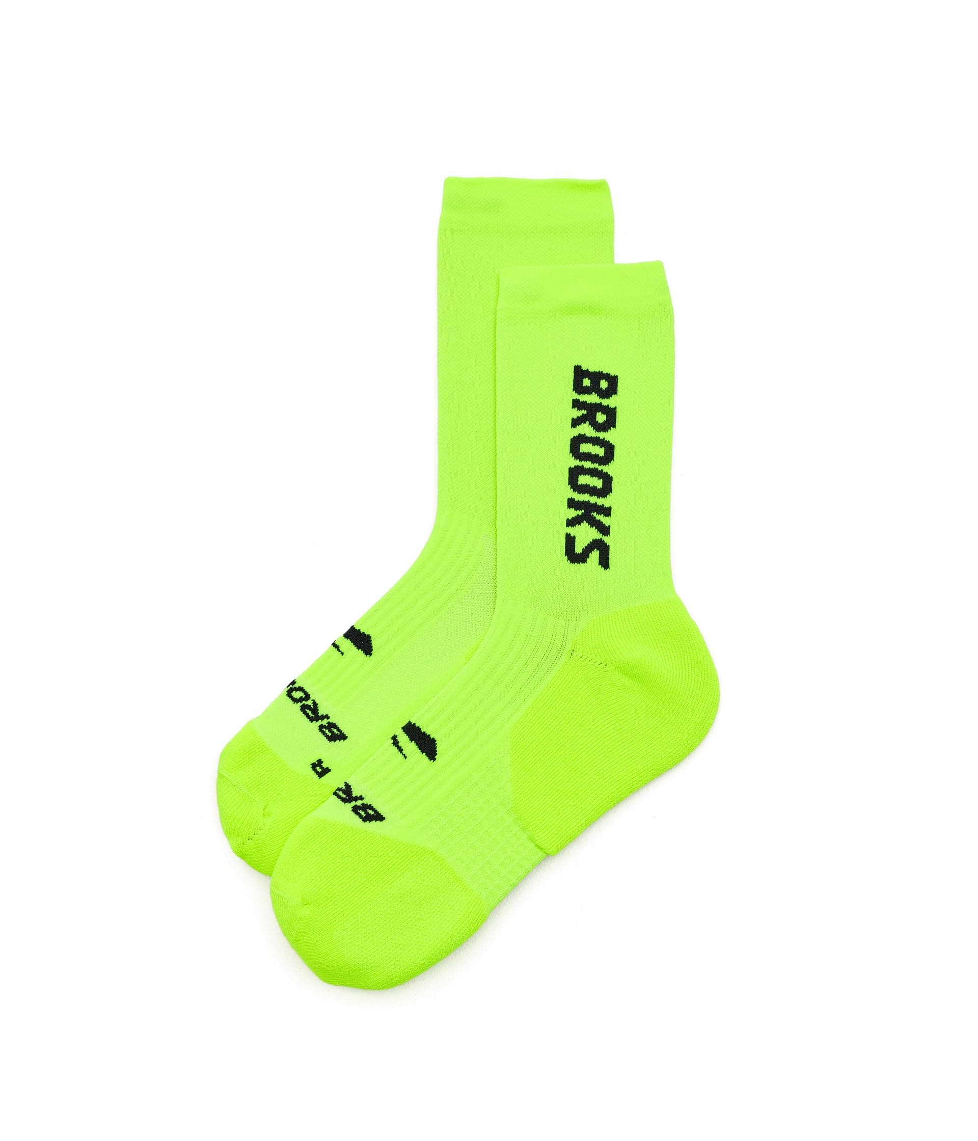 Brooks Ghost Crew Socks — cor Amarelo