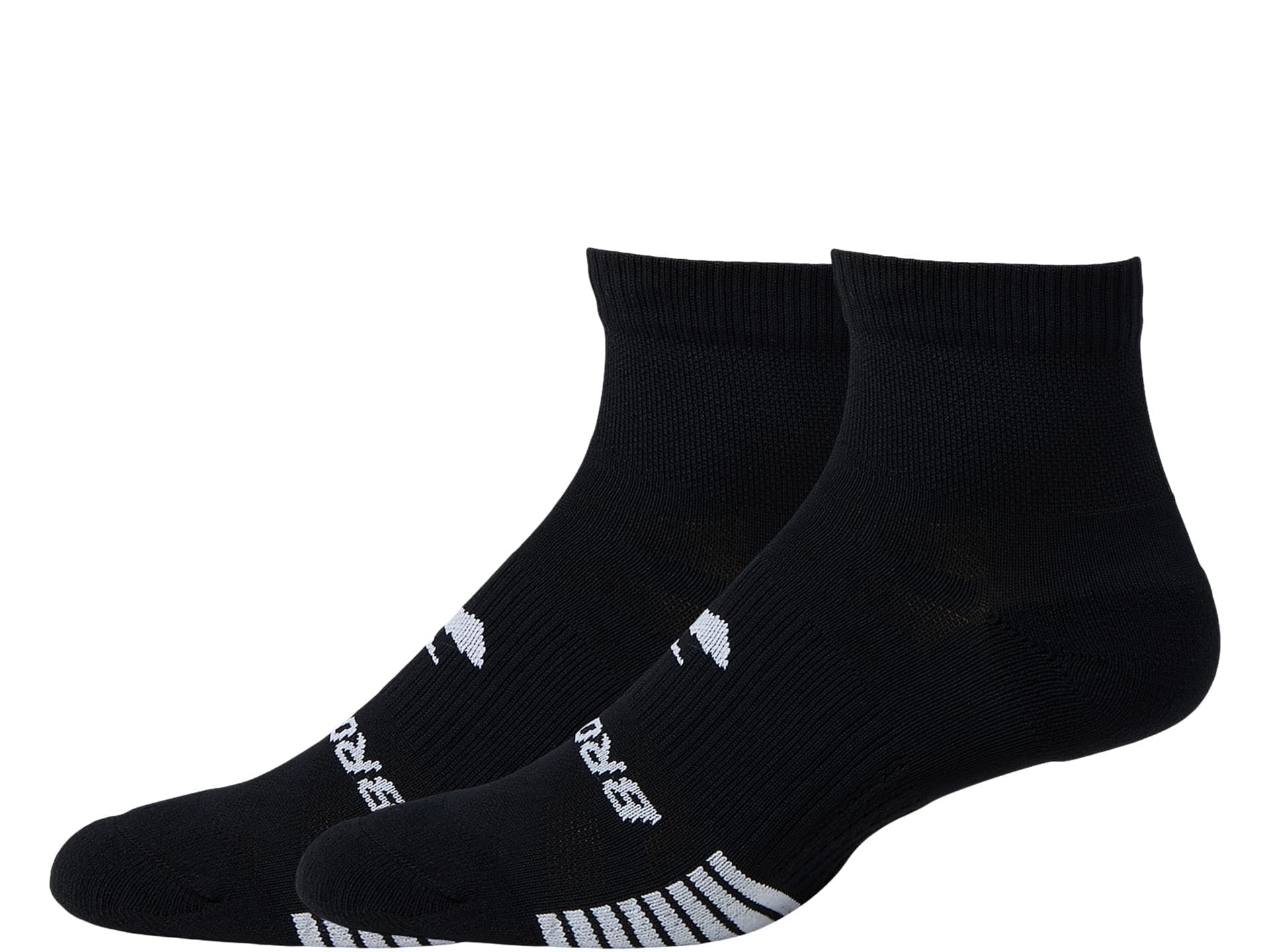 Brooks Ghost Lite Quarter Socks 2-Pack — cor Preto