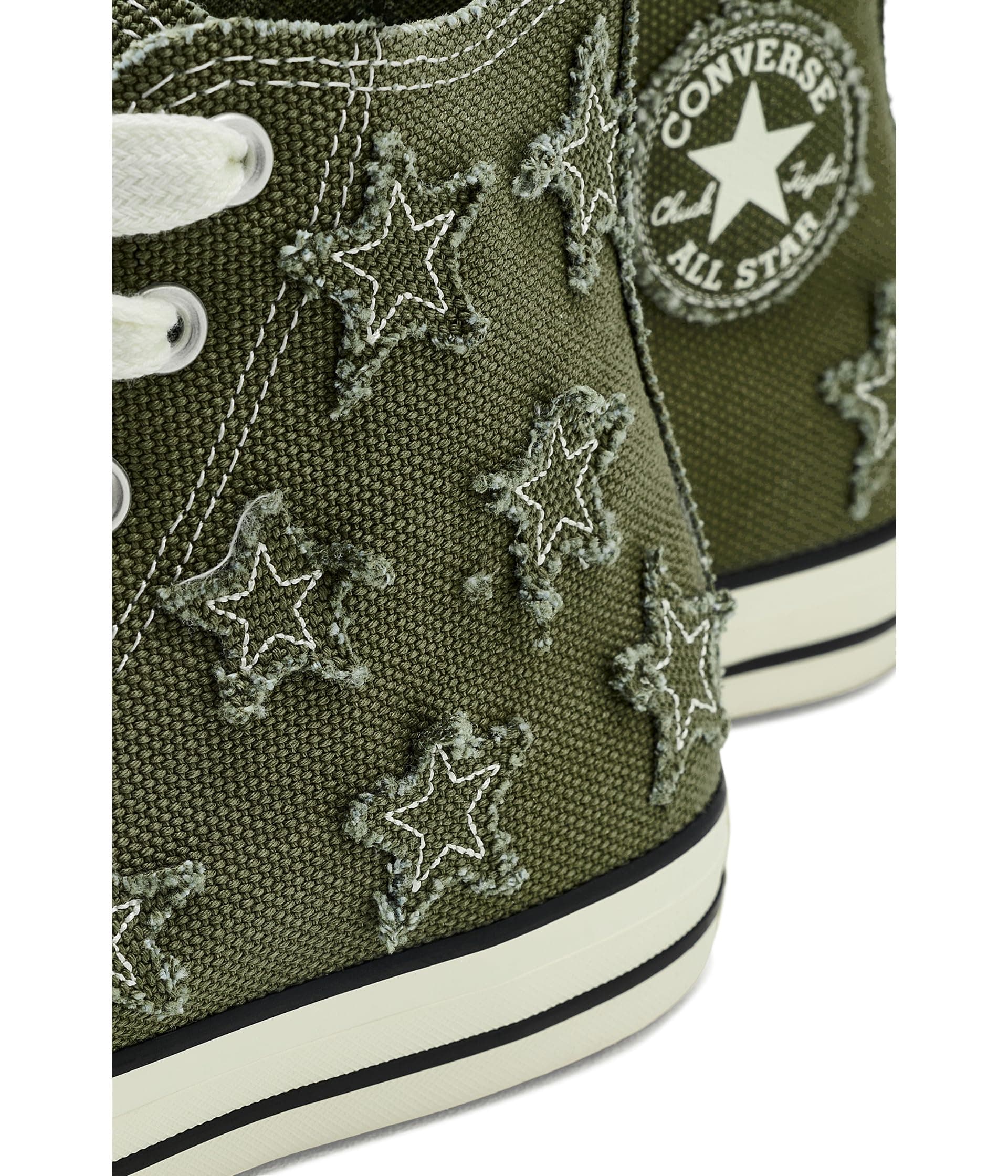 Converse Chuck Taylor All Star Distressed Stars High-Top Sneakers — vista 3
