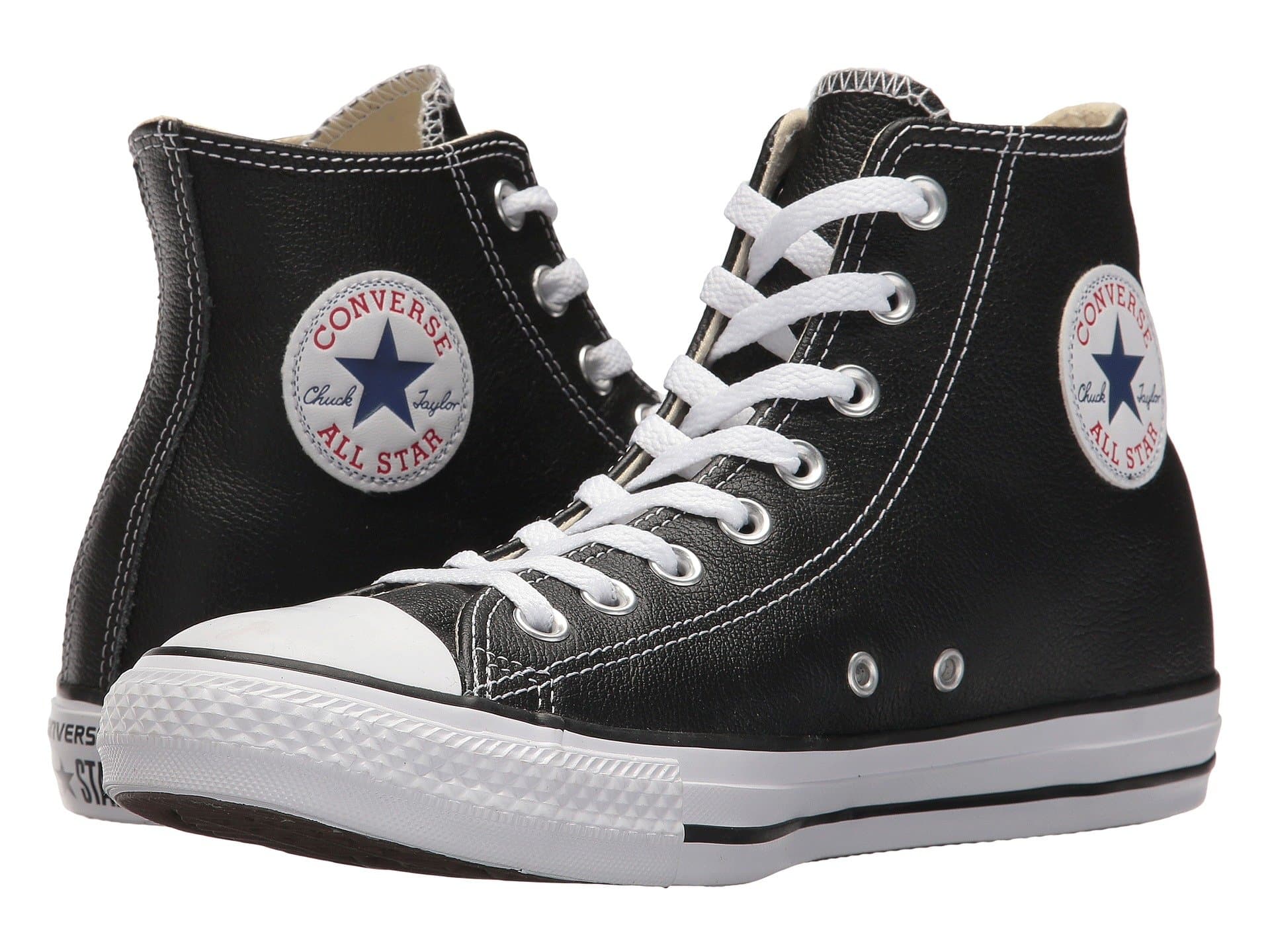 Converse Chuck Taylor All Star Leather — cor Preto