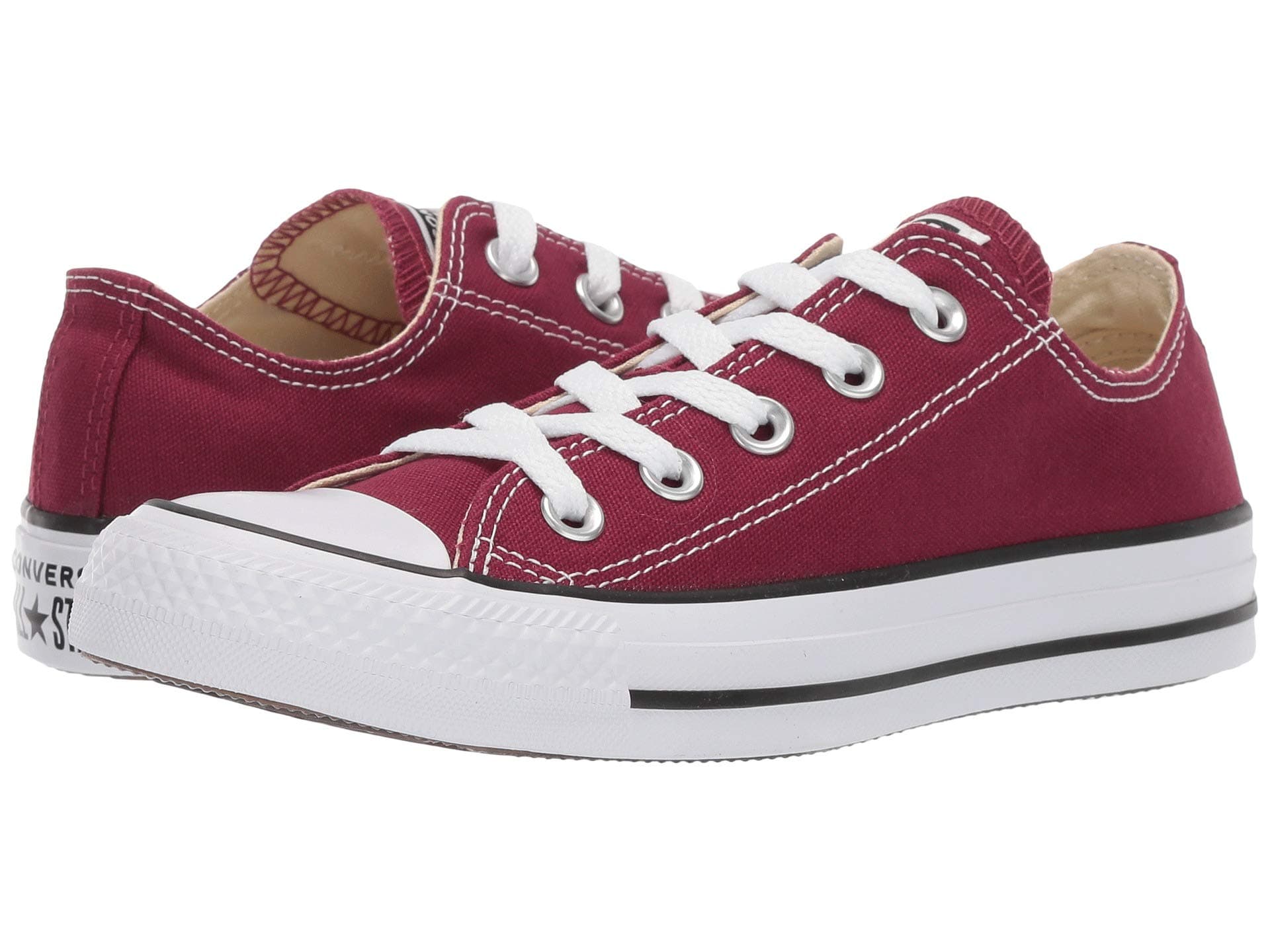Converse Chuck Taylor All Star Low Top Sneaker — cor Vinho