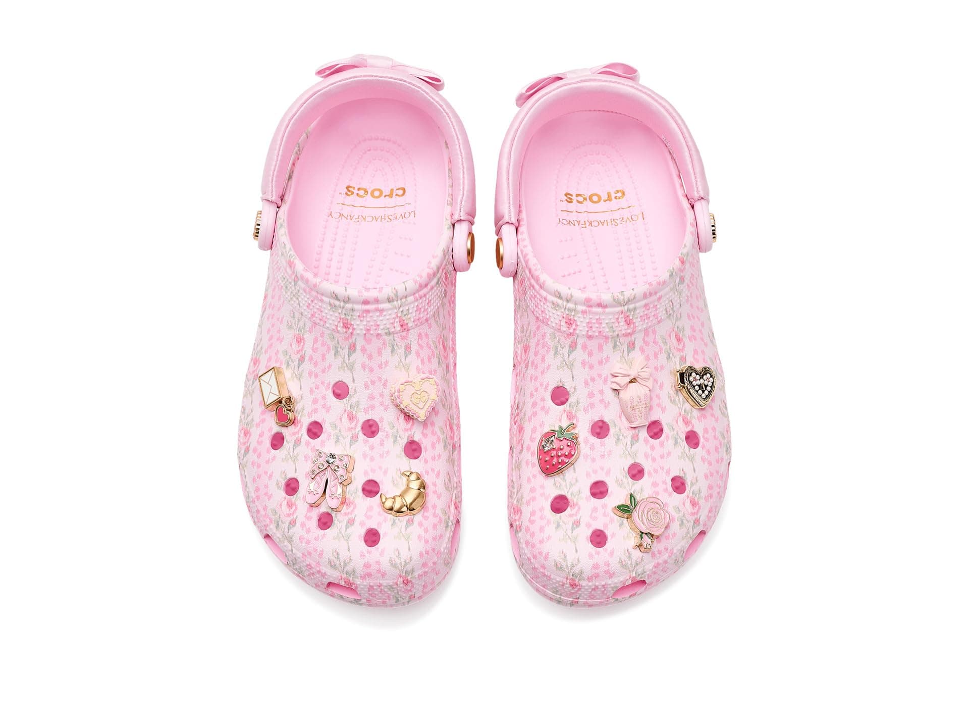 Crocs Classic LoveShackFancy Clogs — cor Pink