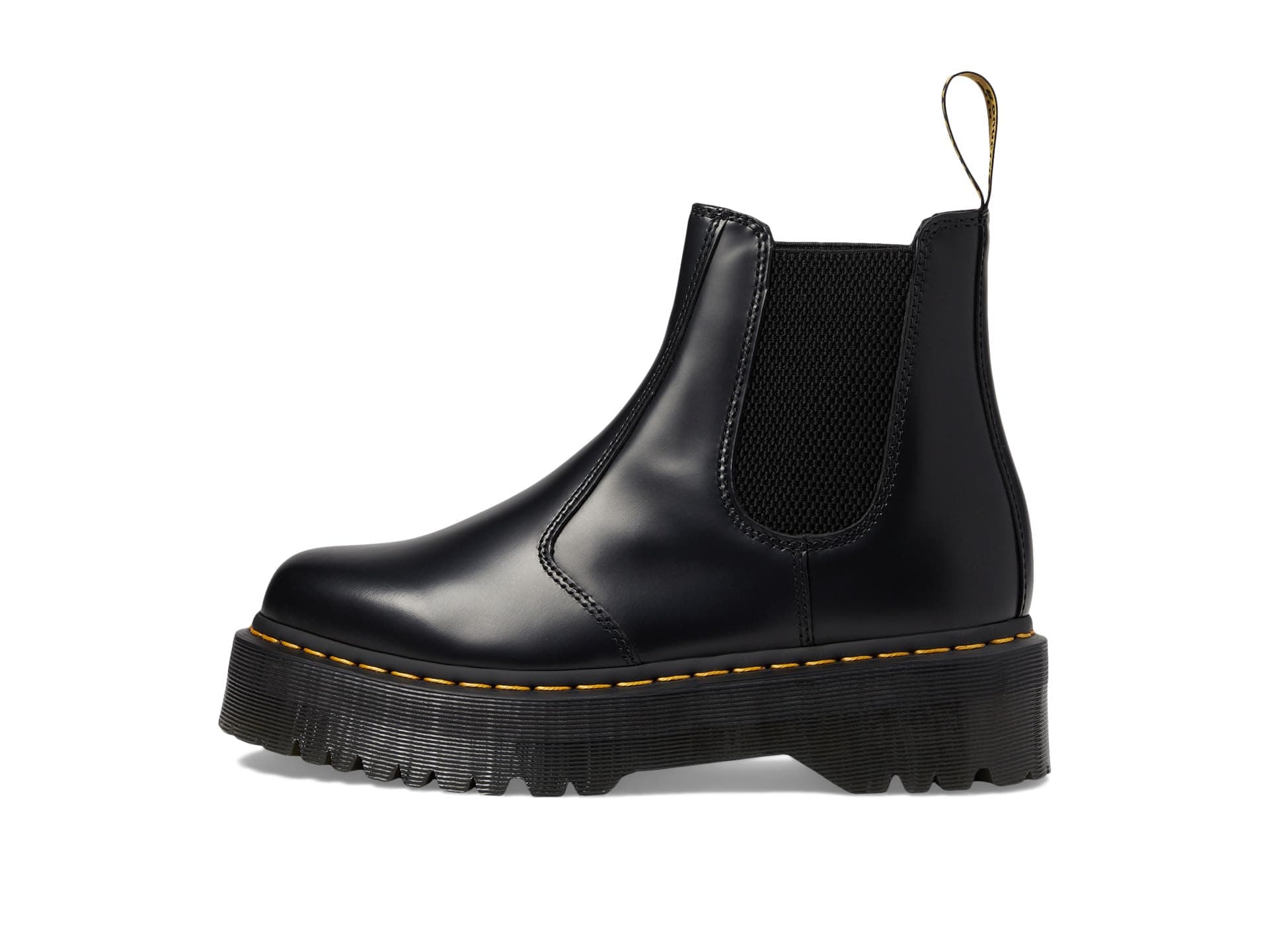 Dr. Martens 2976 Quad Smooth Leather Platform Chelsea Boots — vista 1