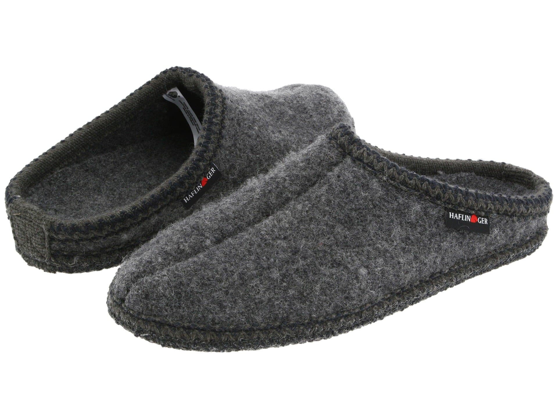 Haflinger AS Classic Slipper — cor Cinza