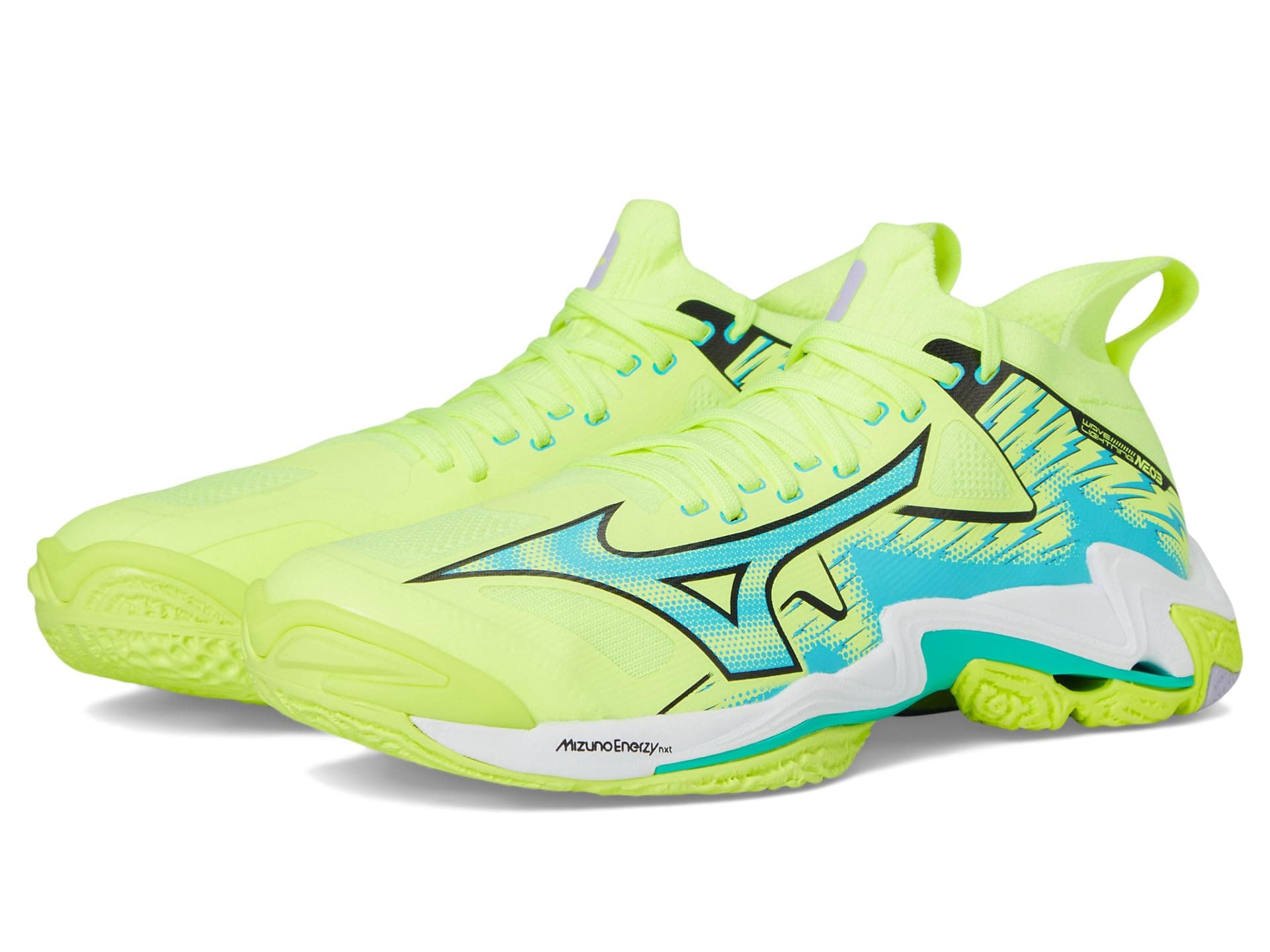Mizuno Wave Lightning Neo 3 — cor Verde
