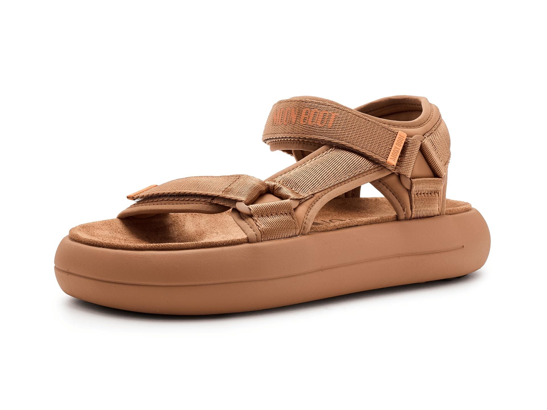 MOON BOOT Super Sandal — cor Caramelo