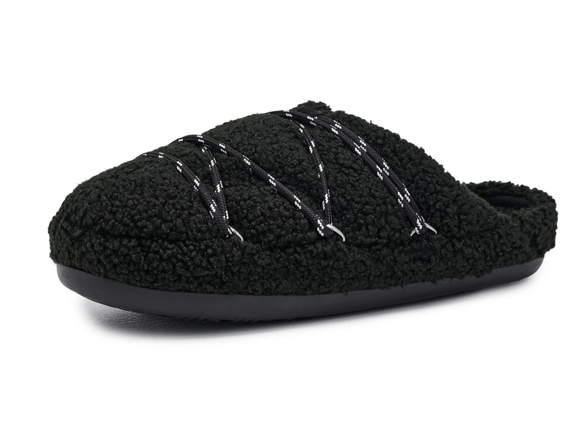 MOON BOOT Teddy Slipper — cor Preto