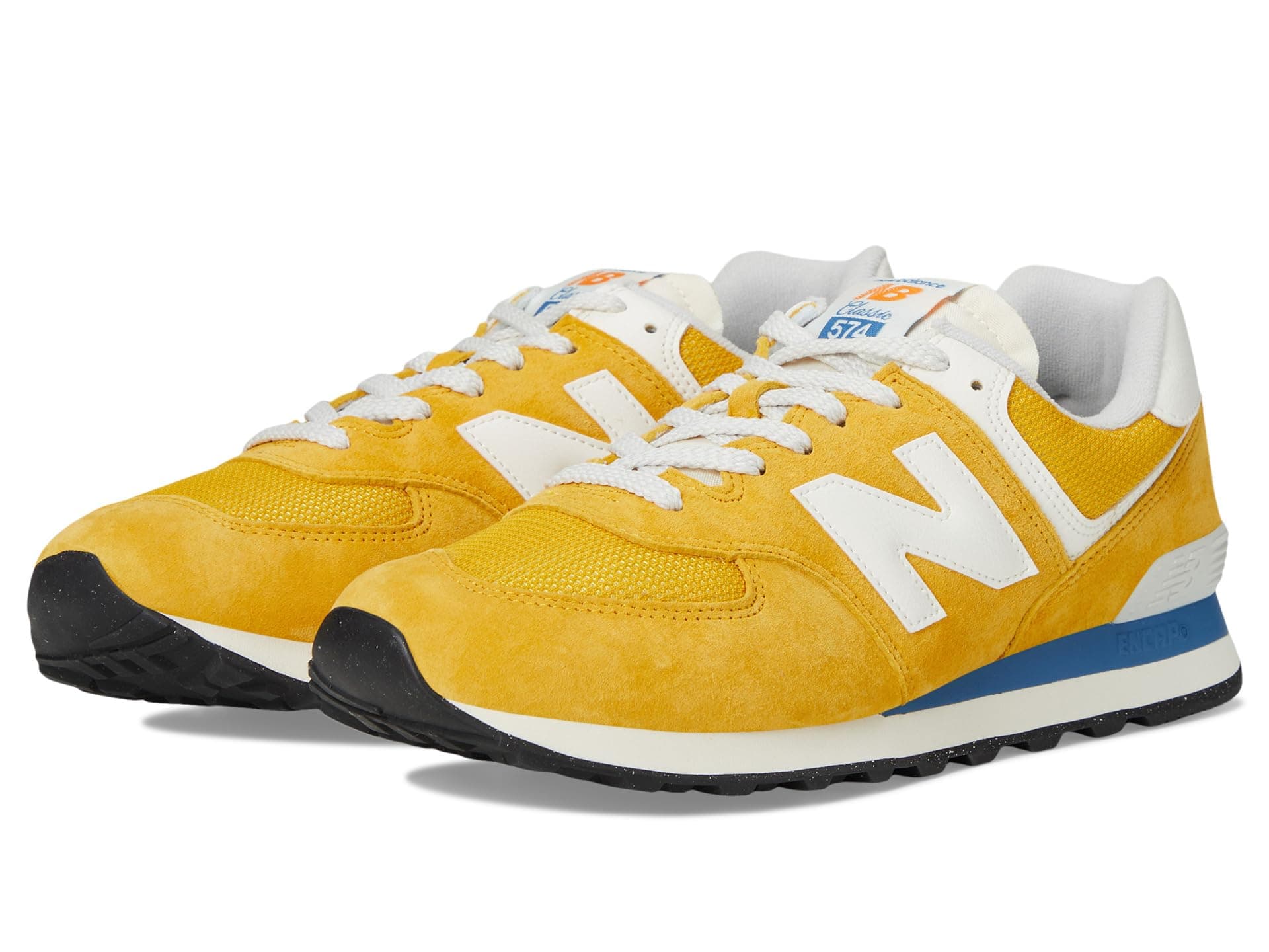 New Balance Classics 574 — cor Laranja