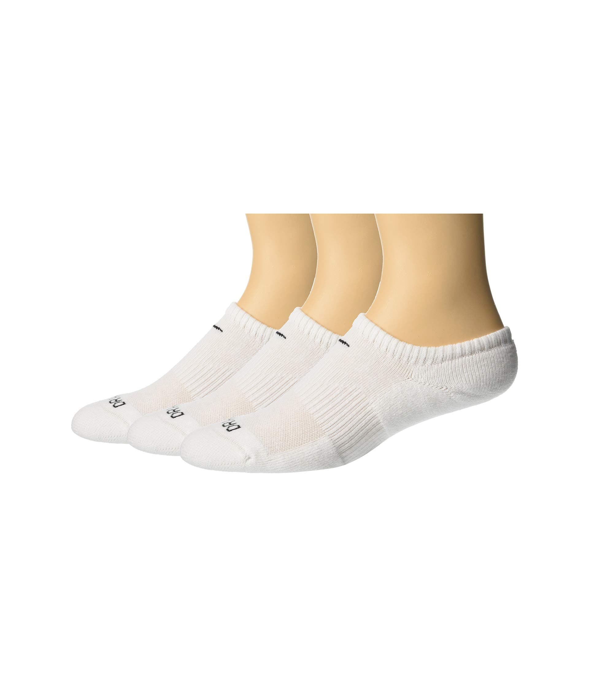 Nike Everyday Plus Cushion No Show Socks 3-Pair Pack — cor Branco