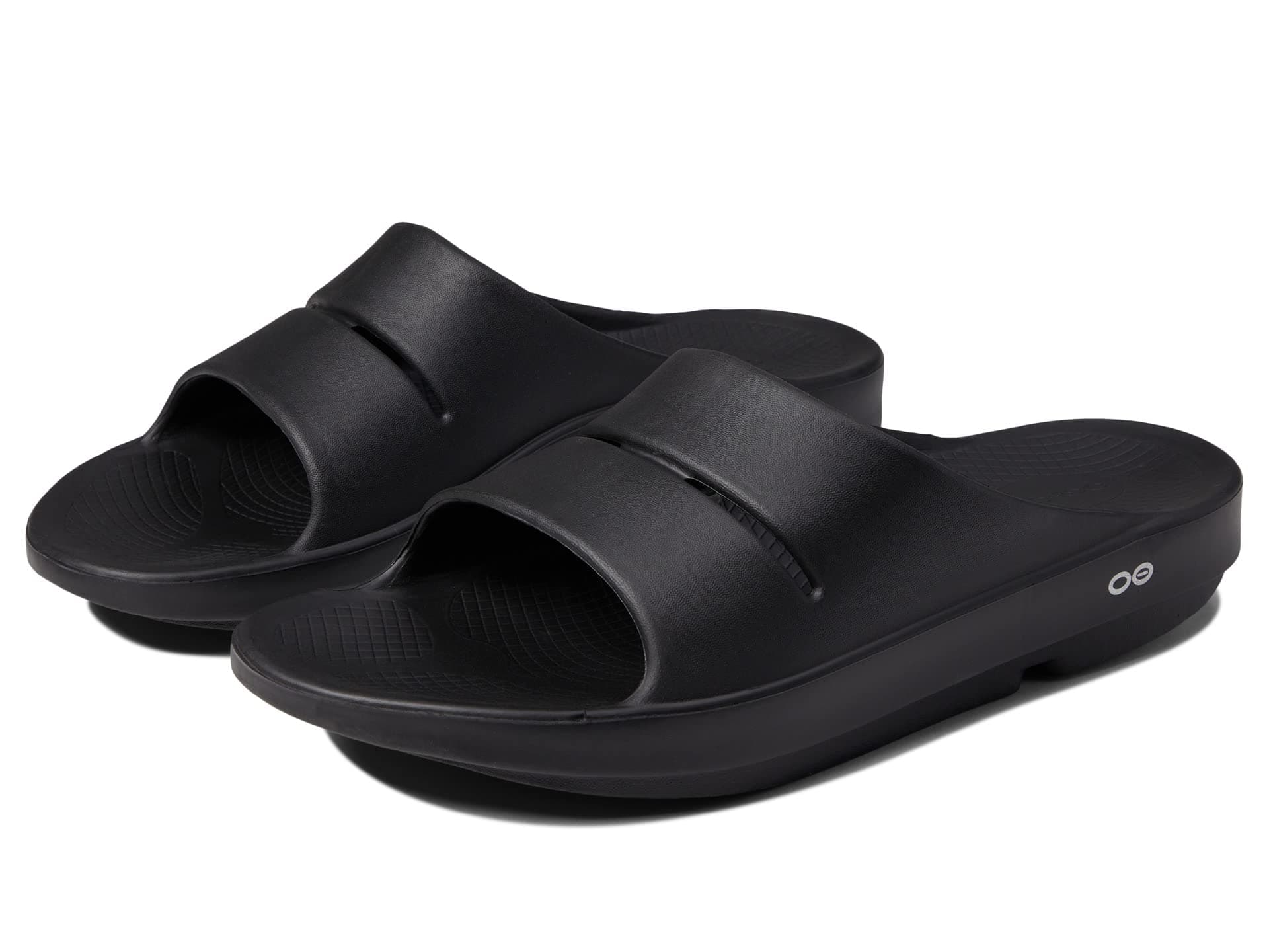 OOFOS OOahh Slide — cor Preto