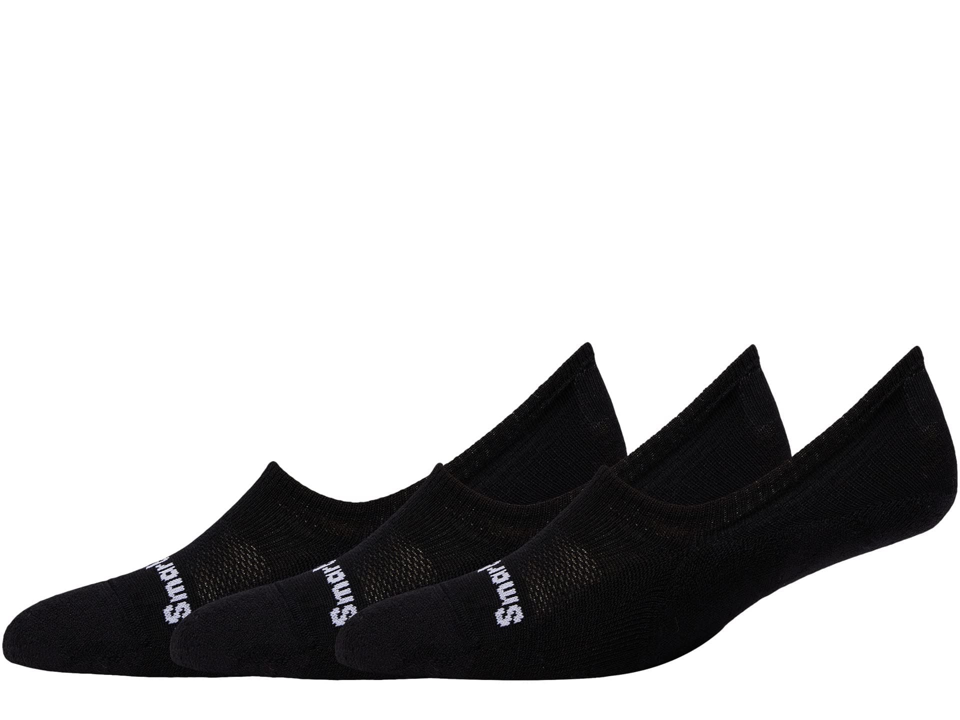 Smartwool Everyday Cushion No Show 3-Pack — cor Preto