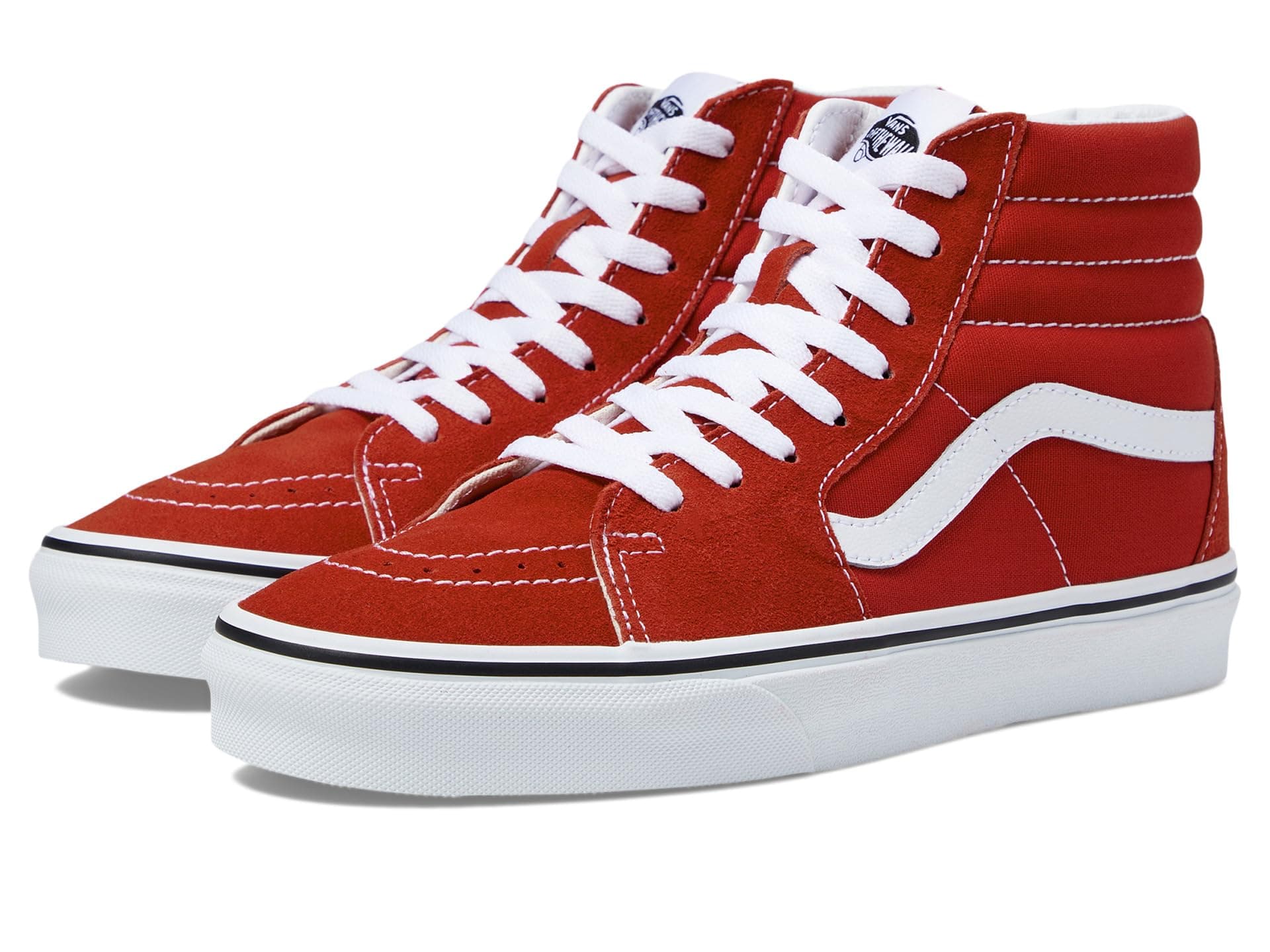 Vans SK8-HI — cor Vermelho