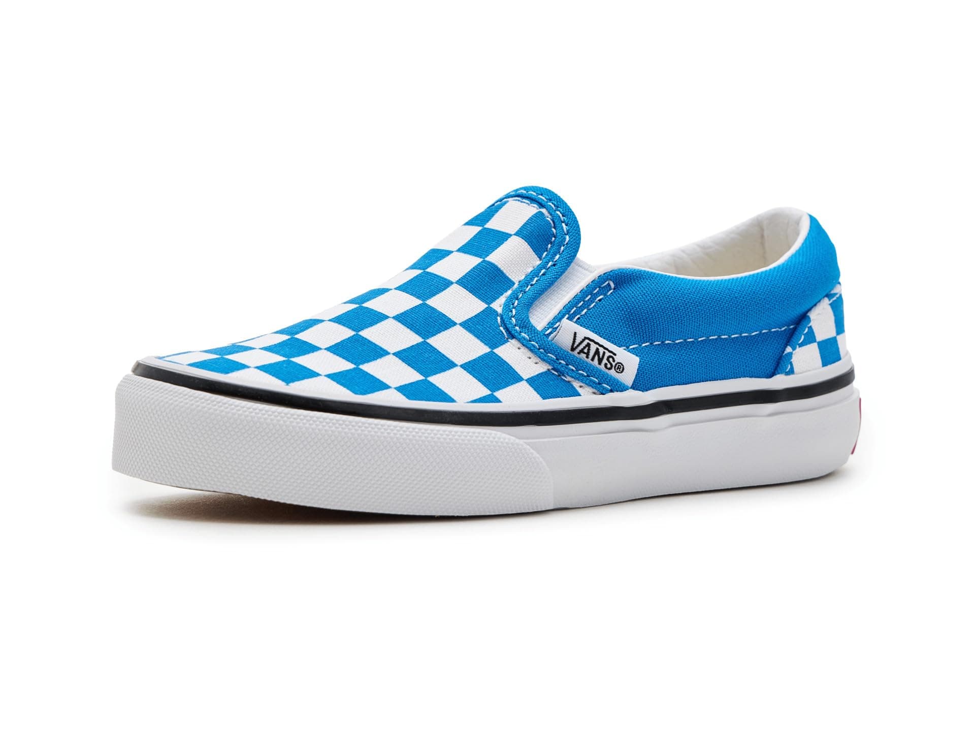Vans Kids Classic Slip-On (Little Kid) — cor Azul