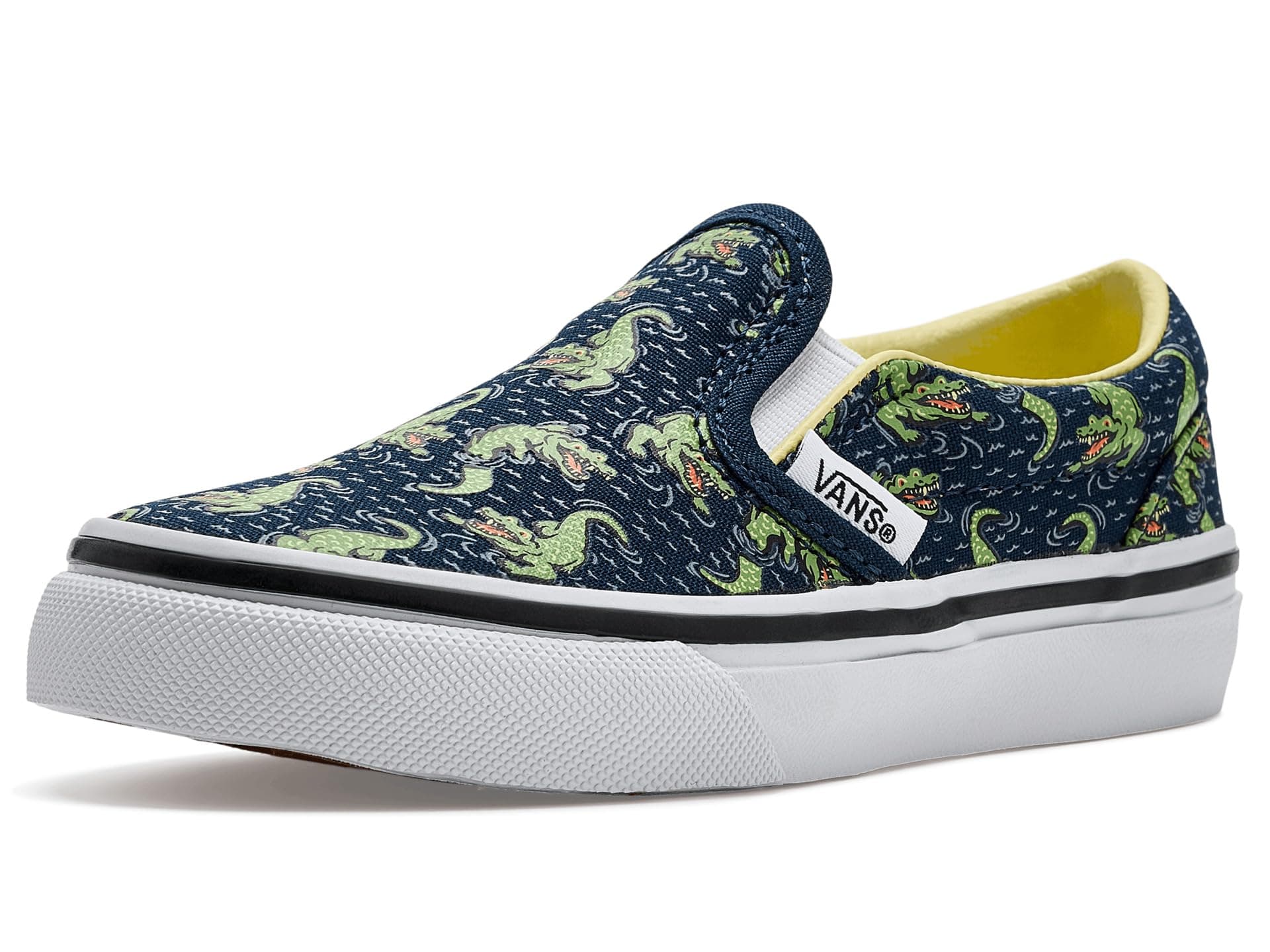 Vans Kids Classic Slip-On (Little Kid) — cor Marinho