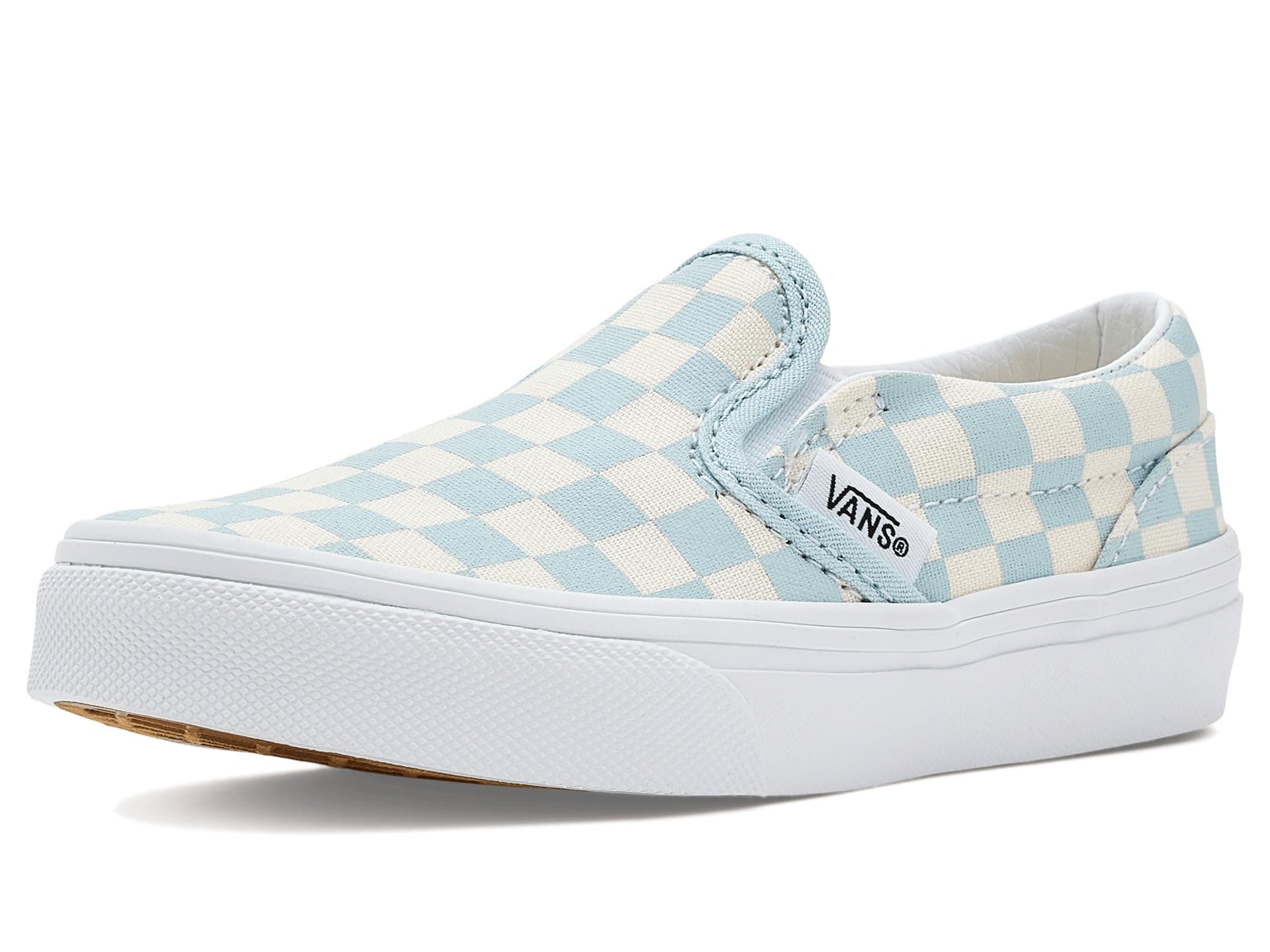 Vans Kids Classic Slip-On (Little Kid) — cor Prata