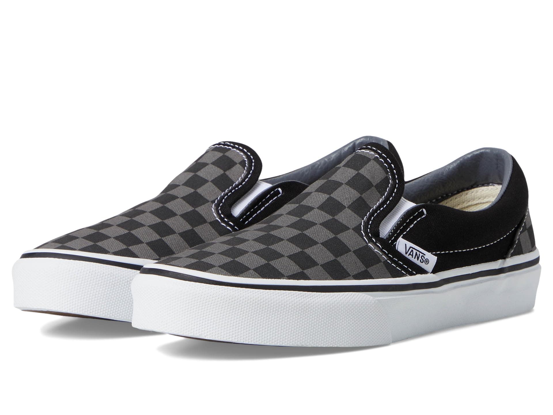 Vans Kids Classic Slip-On (Little Kid) — cor Preto
