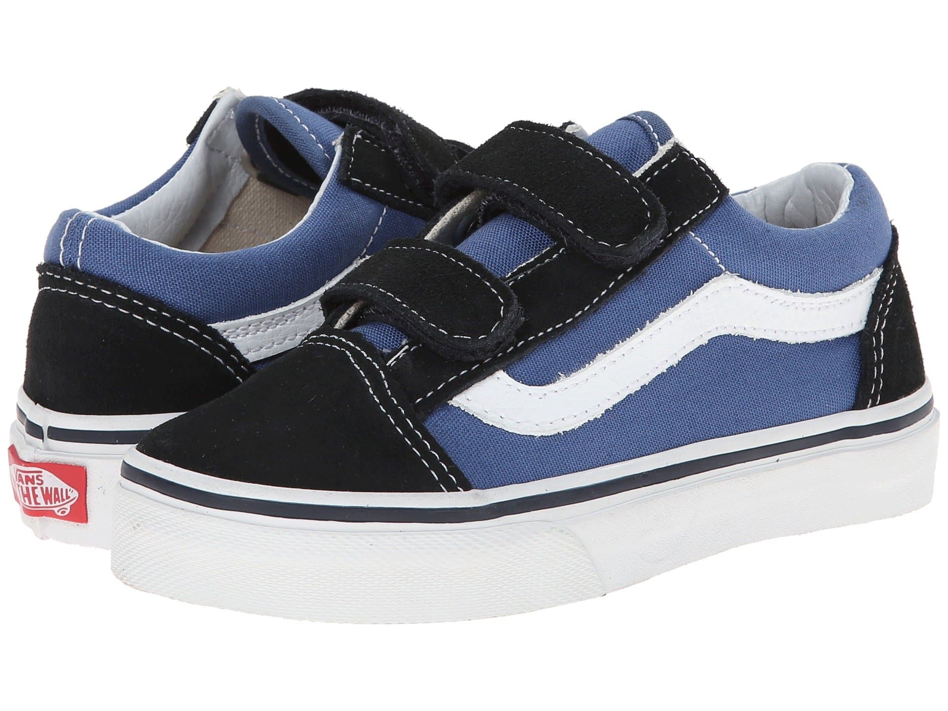 Vans Kids Old Skool V (Little Kid/Big Kid) — cor Marinho