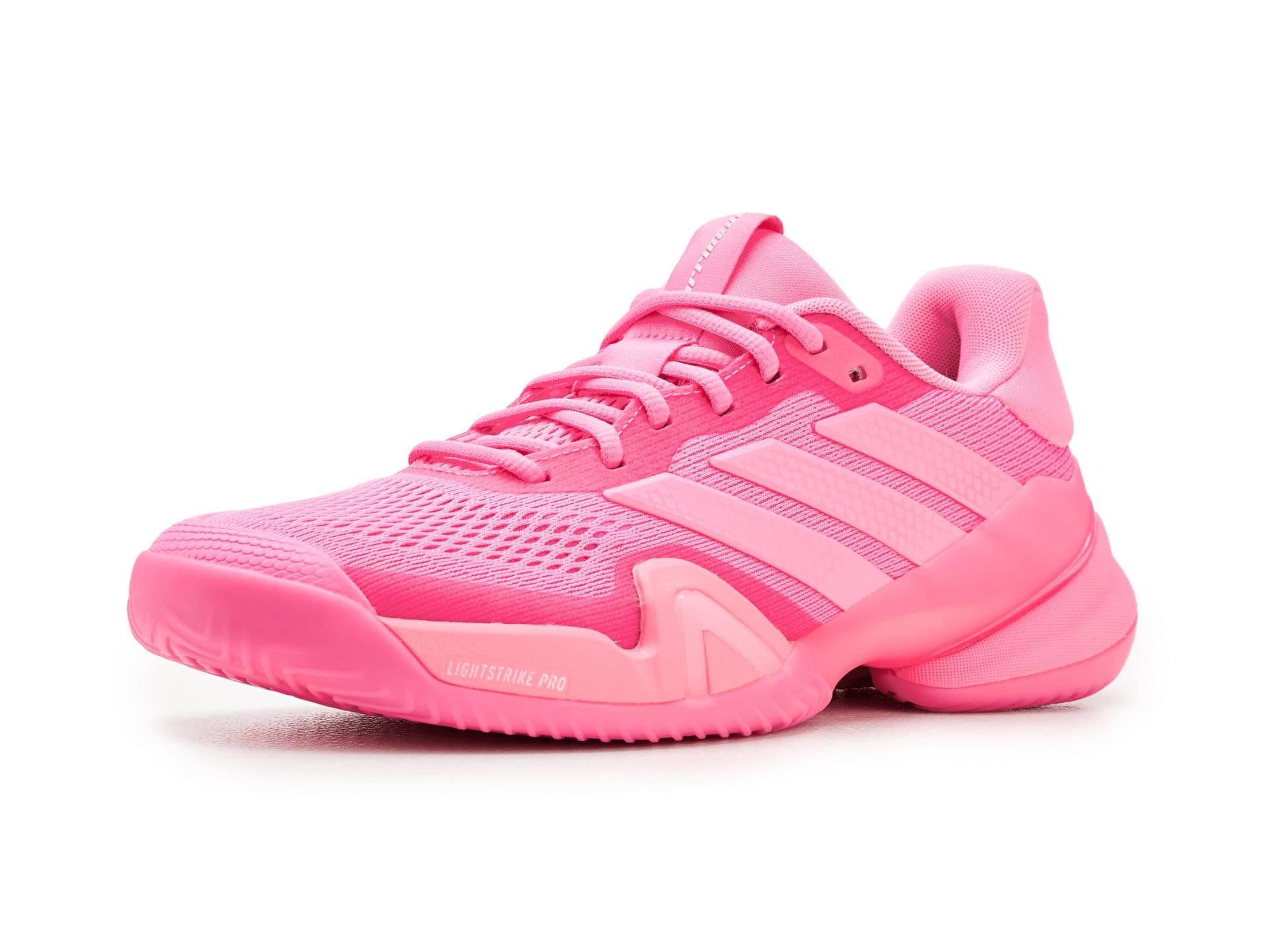 adidas Barricade 1/4 Tennis Shoes — cor Pink