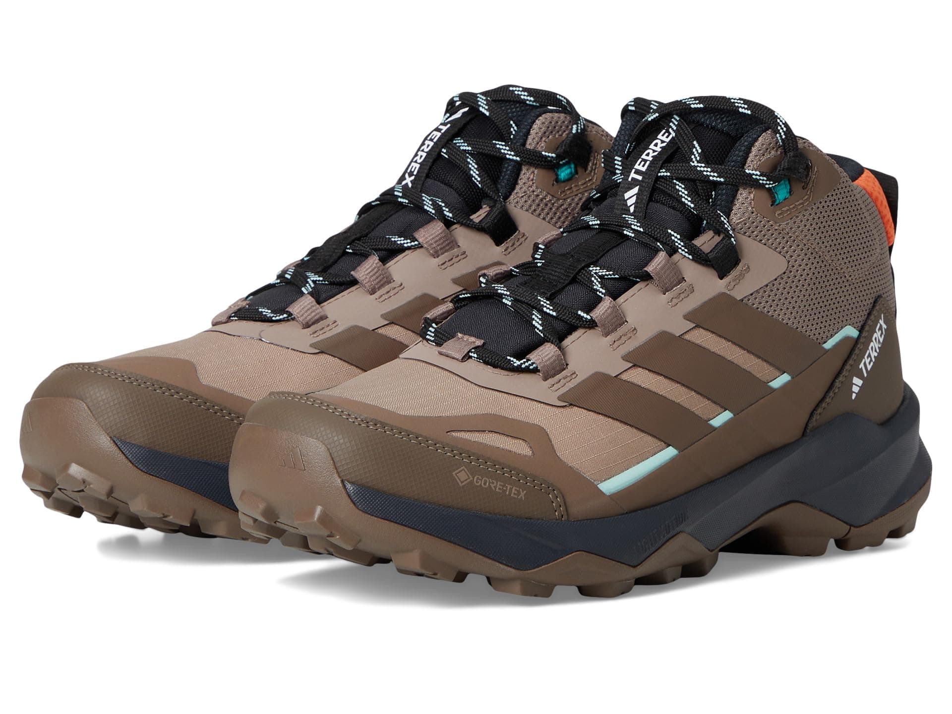 adidas Outdoor Terrex Skychaser Ax5 Mid Top GORE-TEX Hiking Shoes — cor Marrom