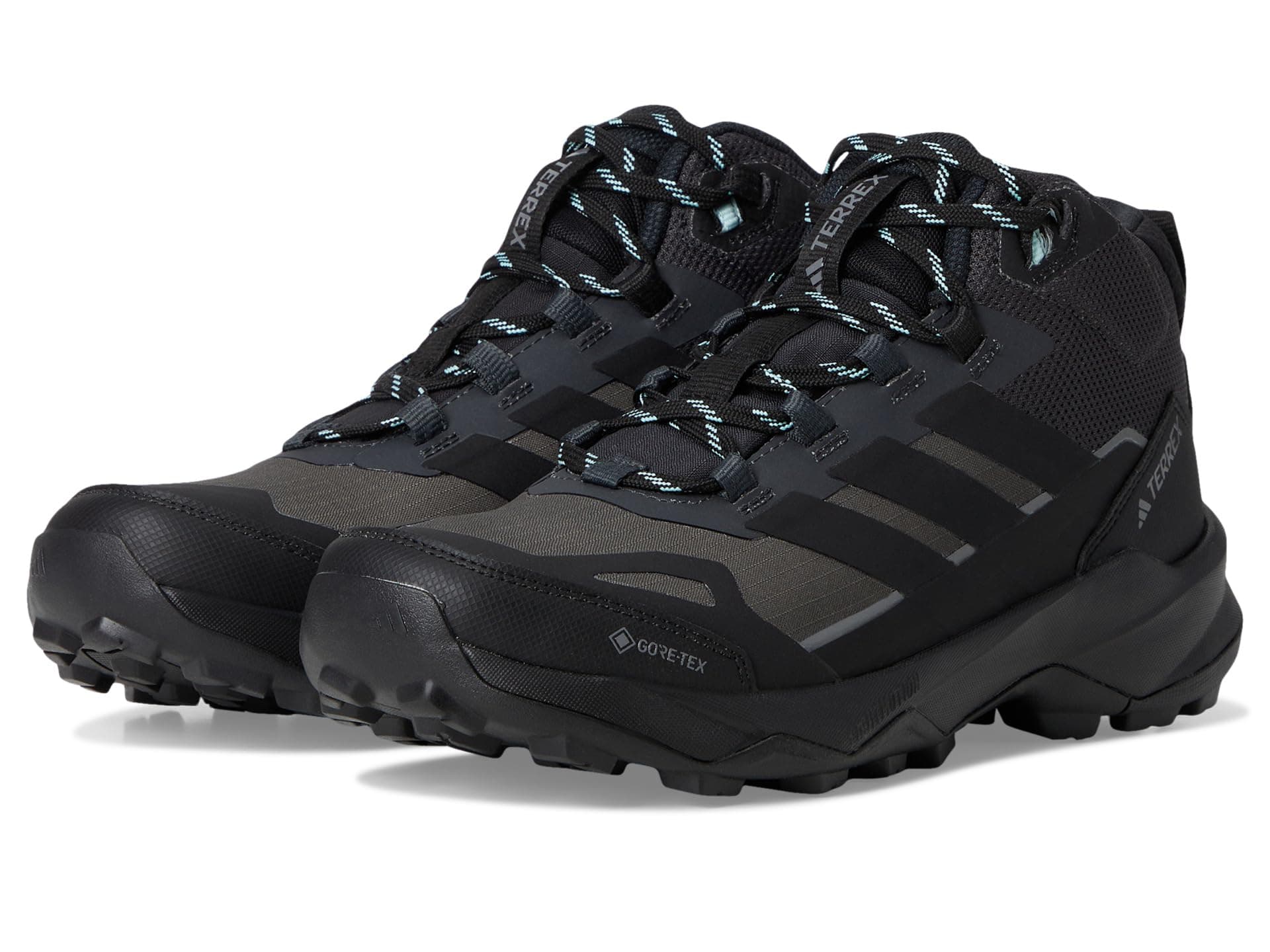 adidas Outdoor Terrex Skychaser Ax5 Mid Top GORE-TEX Hiking Shoes — cor Preto