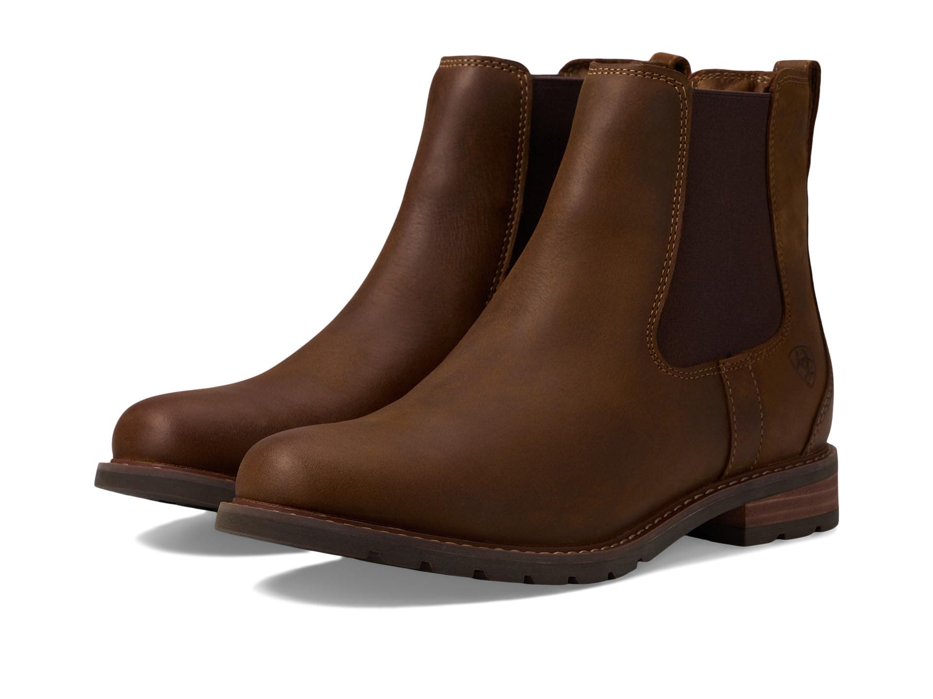Ariat Wexford Waterproof Chelsea Boots — cor Marrom