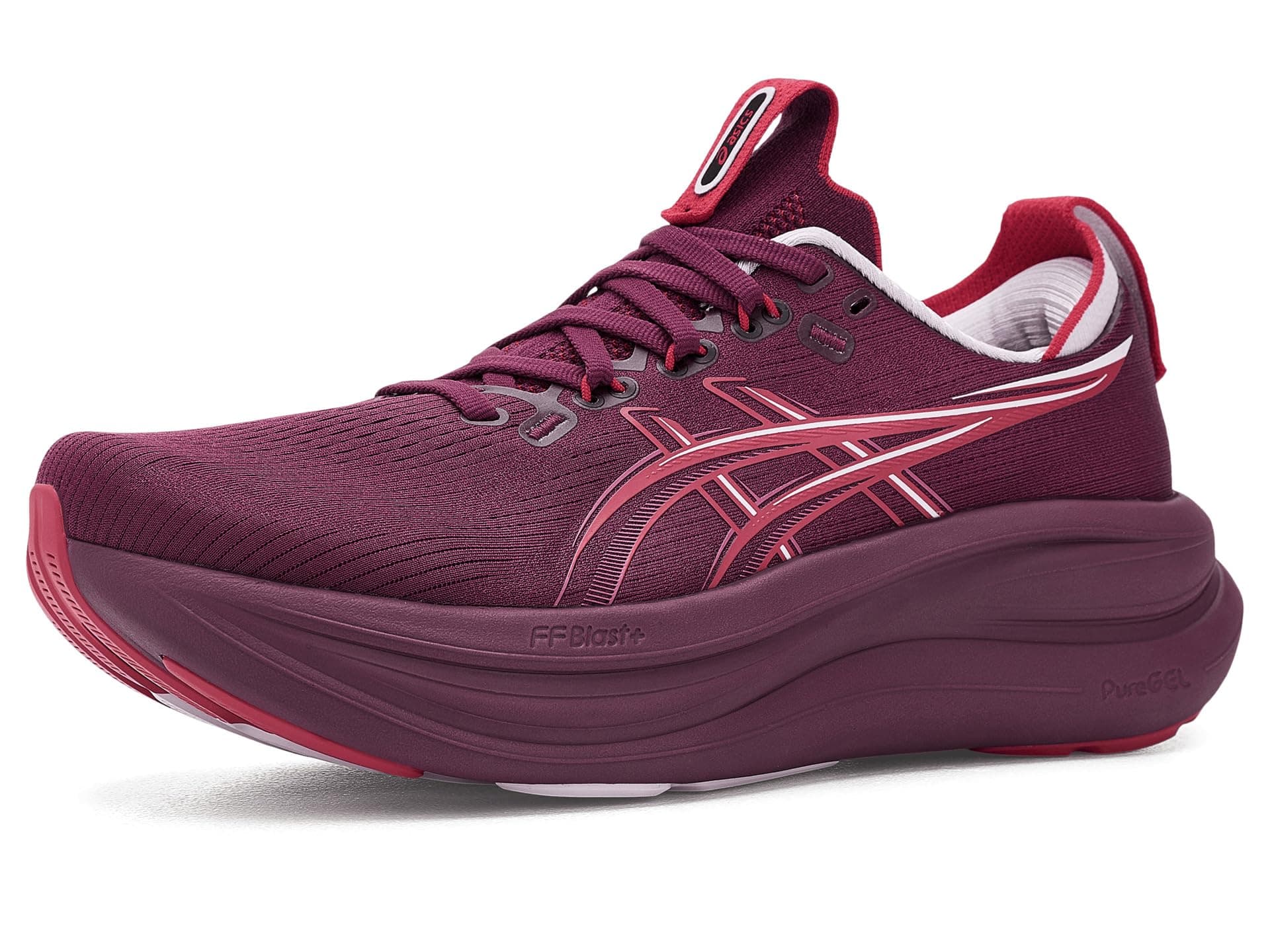 ASICS GEL-Nimbus 28 — cor Roxo