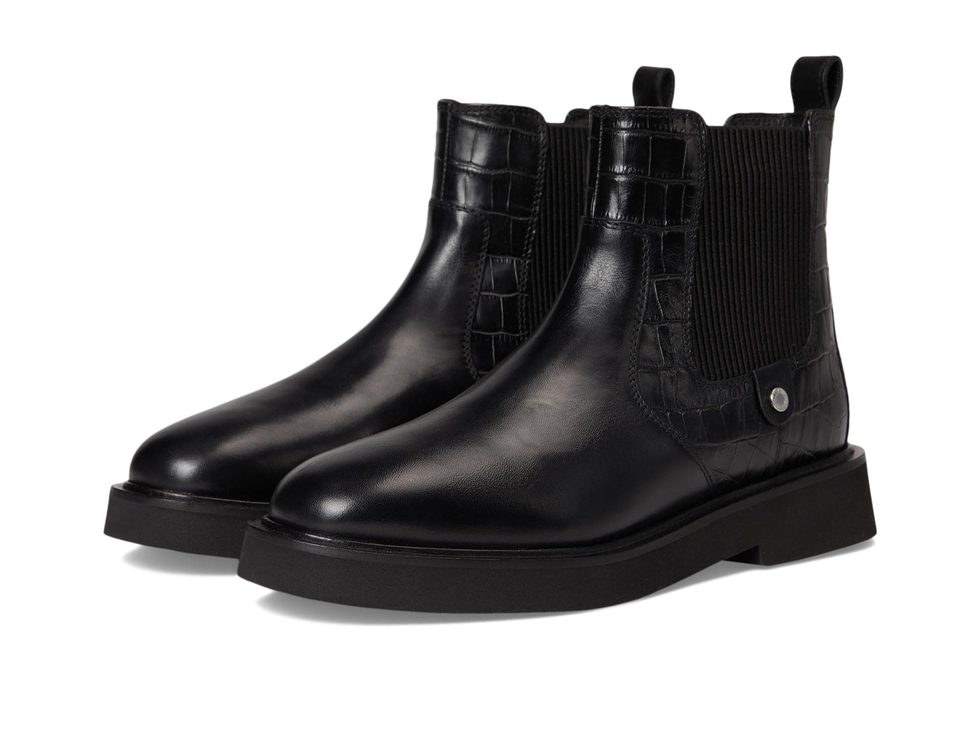 Barbour Delfina Chelsea Boots — cor Preto
