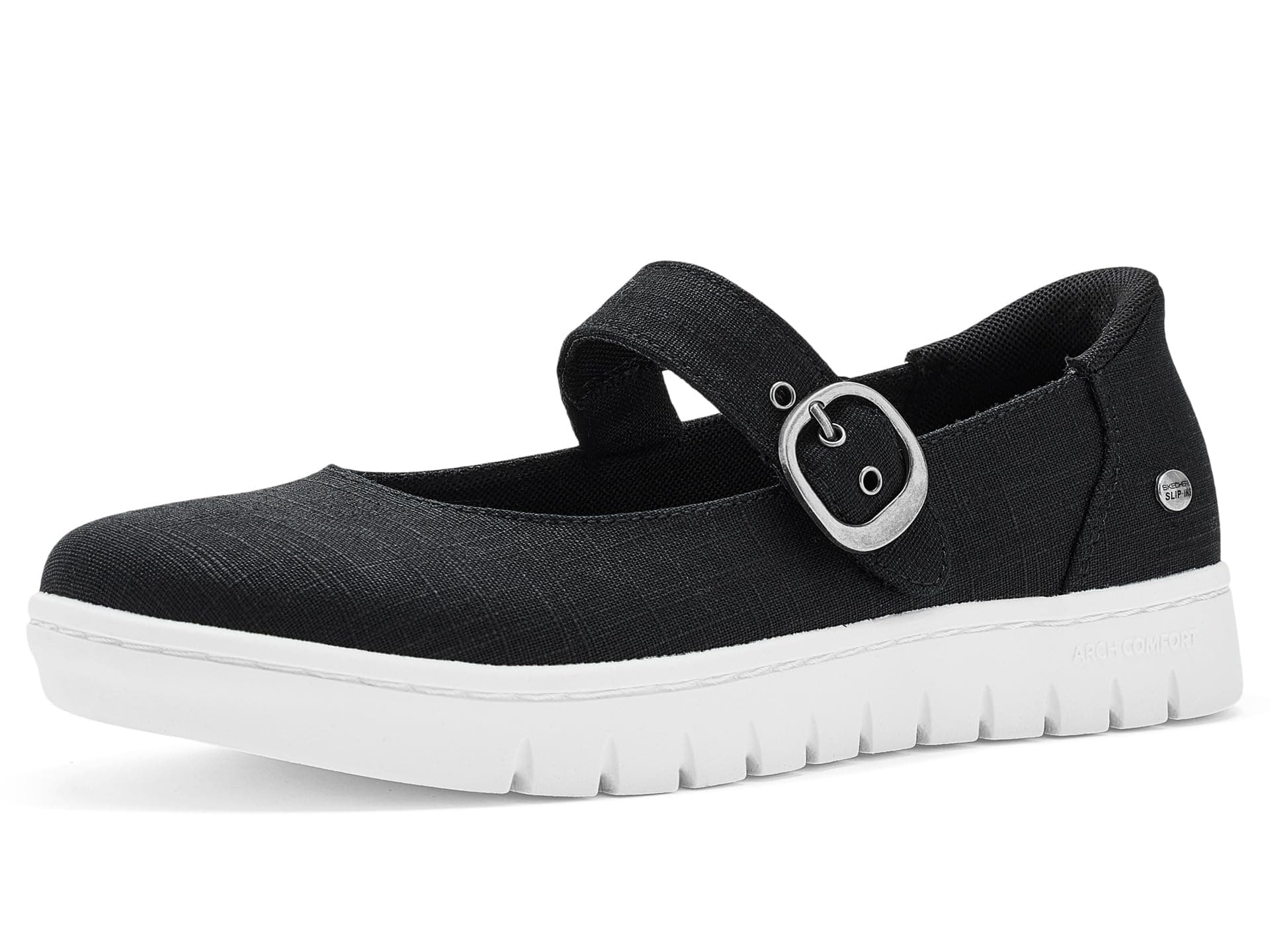 BOBS from SKECHERS Arch Comfort - Sunfest — cor Preto