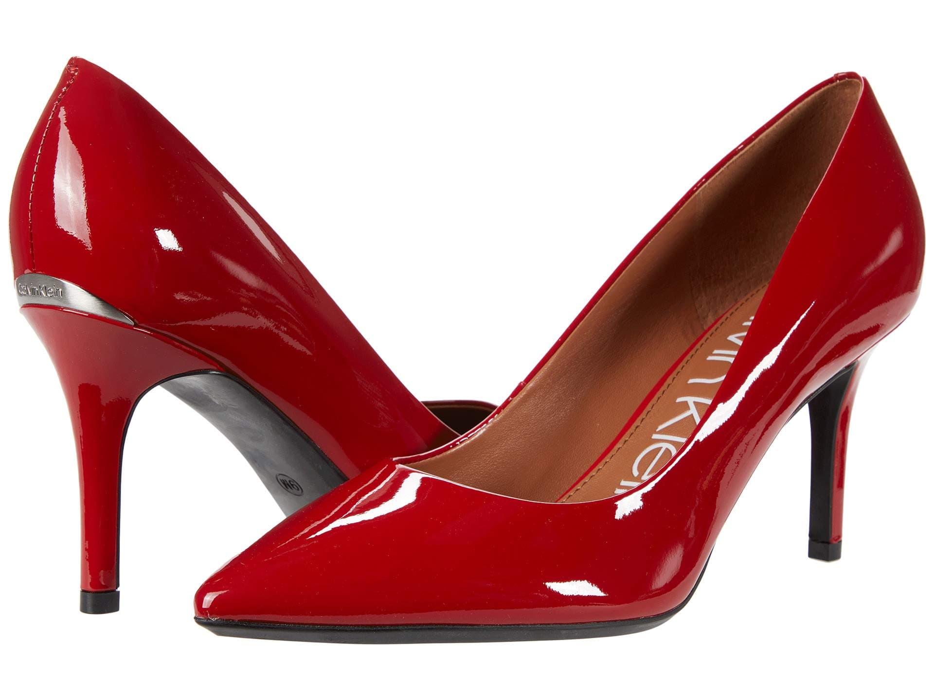 Calvin Klein Gayle Pump — cor Vermelho