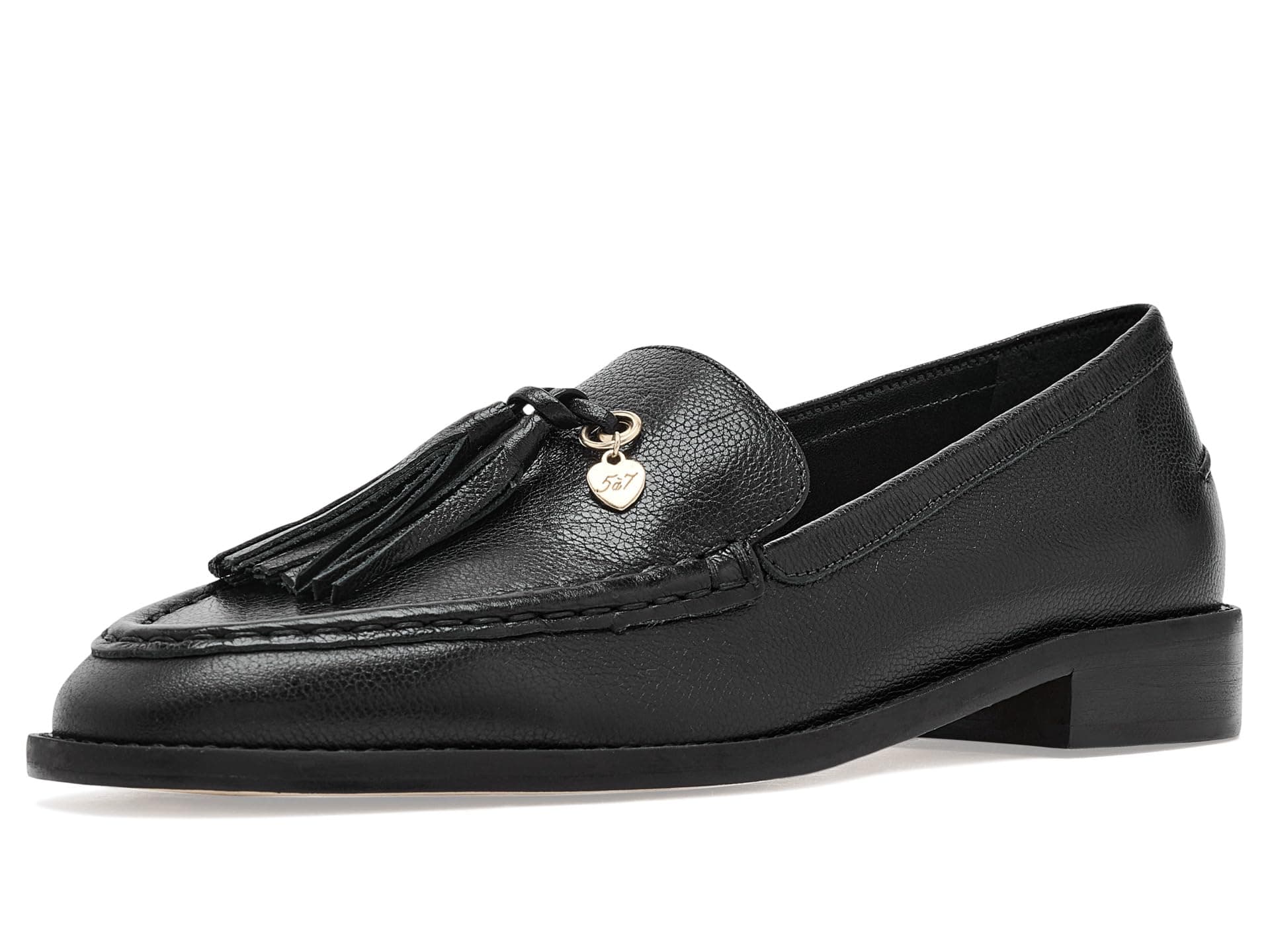 Cinq à Sept Remi Leather Tassel Loafers — cor Preto
