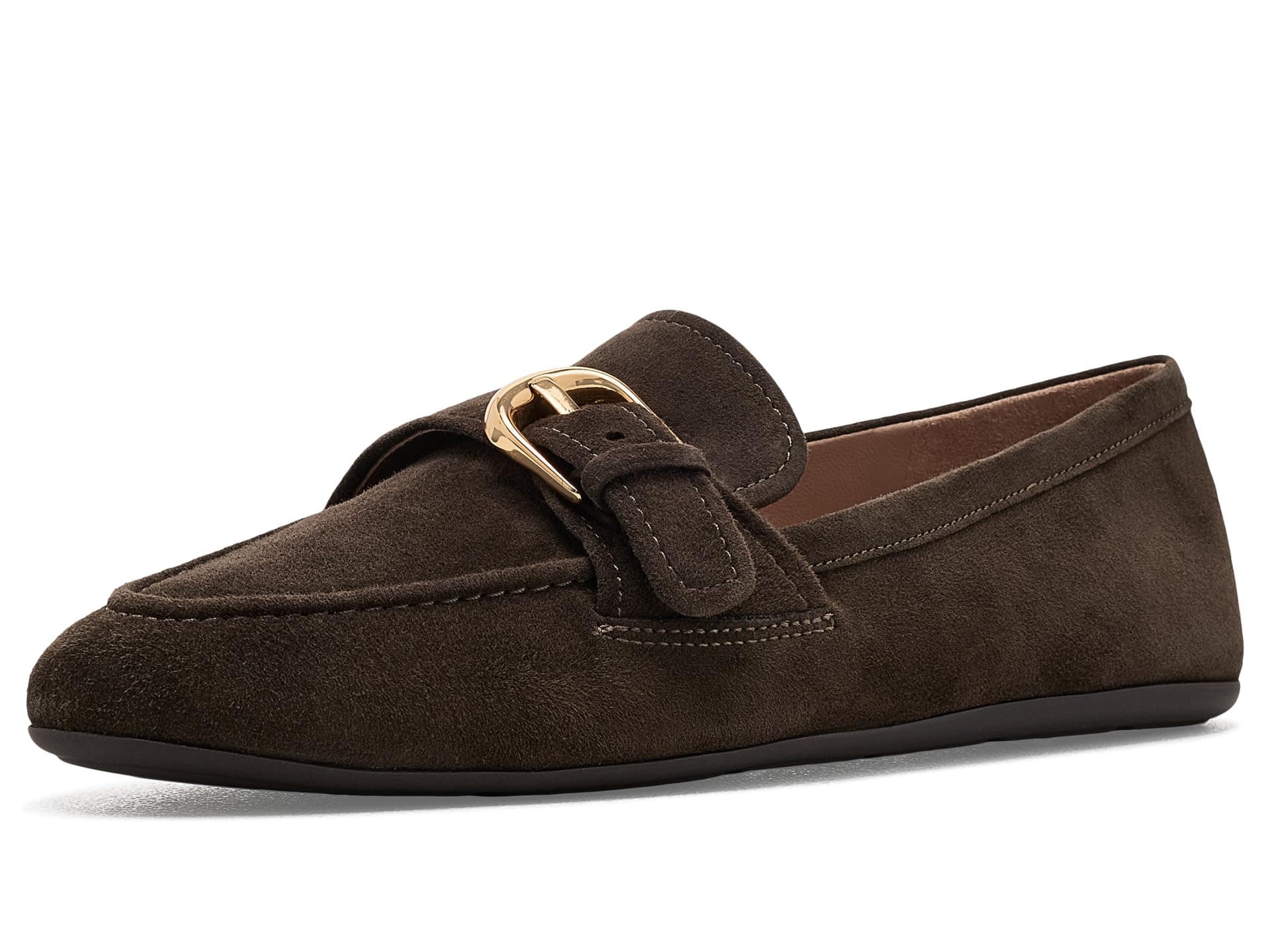 Cole Haan Grand Ambition Alette Buckle Loafers — cor Verde