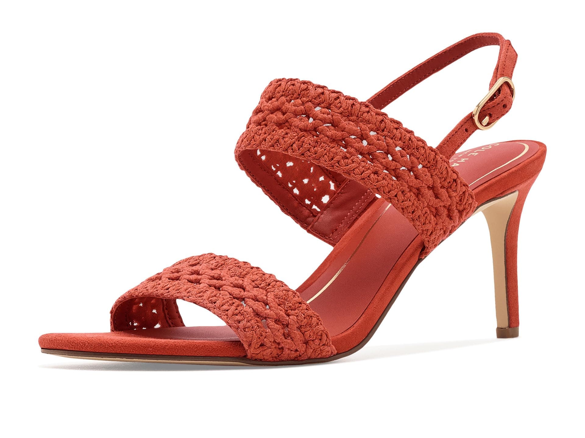 Cole Haan Harlan Double Band Sandals — cor Vinho