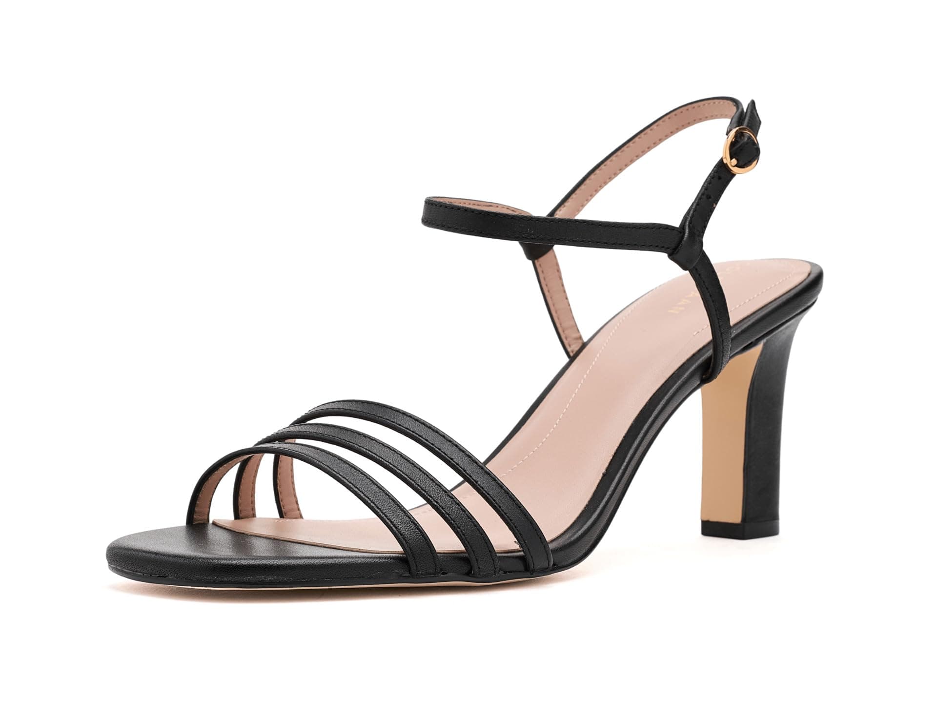 Cole Haan Michelina Strappy Sandals — cor Preto