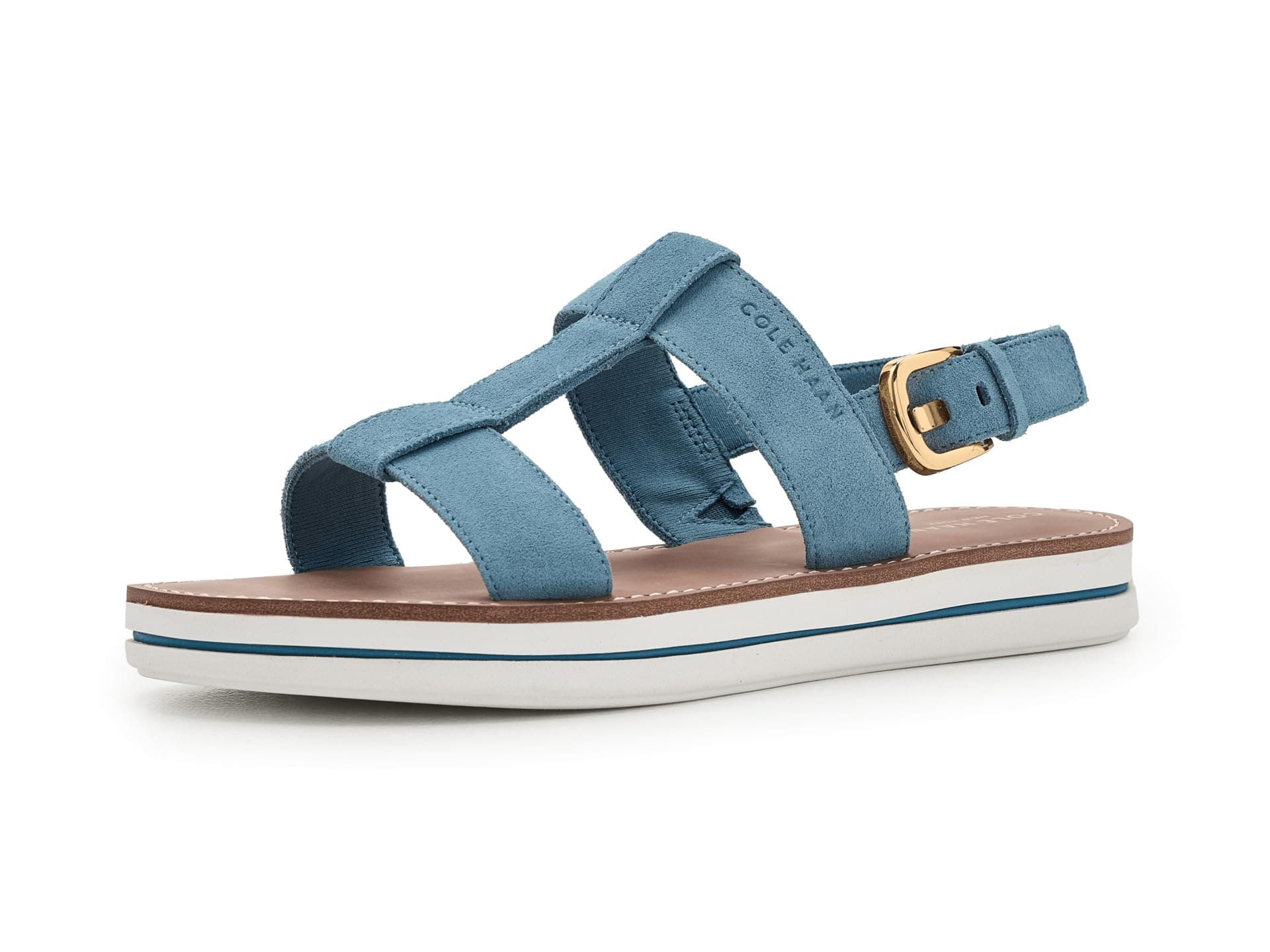 Cole Haan Pinch Long-weekender Sandals — cor Azul