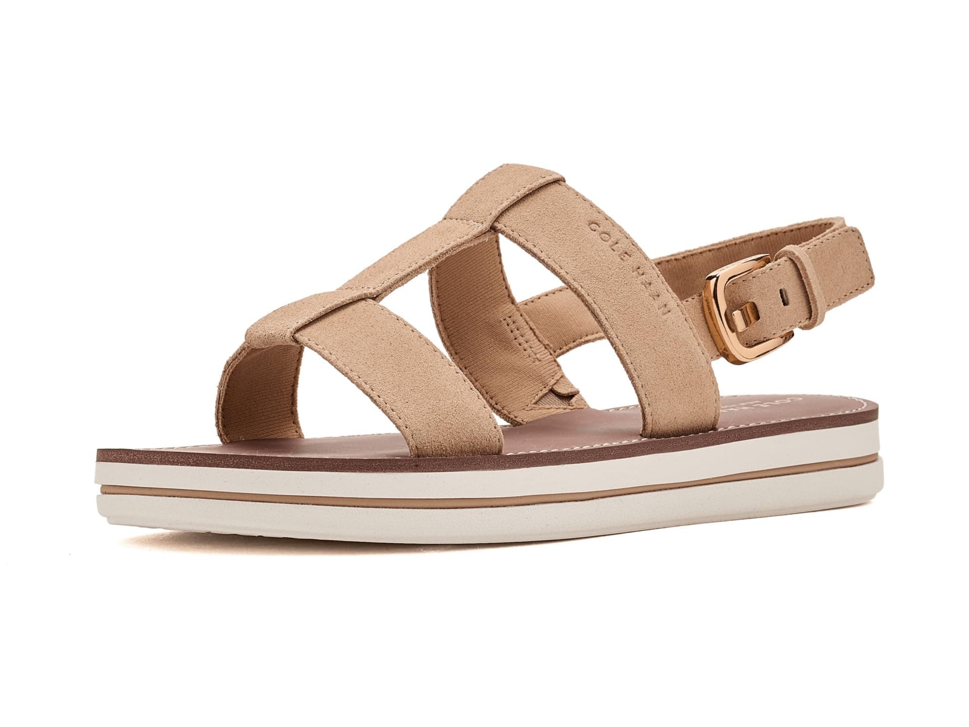 Cole Haan Pinch Long-weekender Sandals — cor Bege