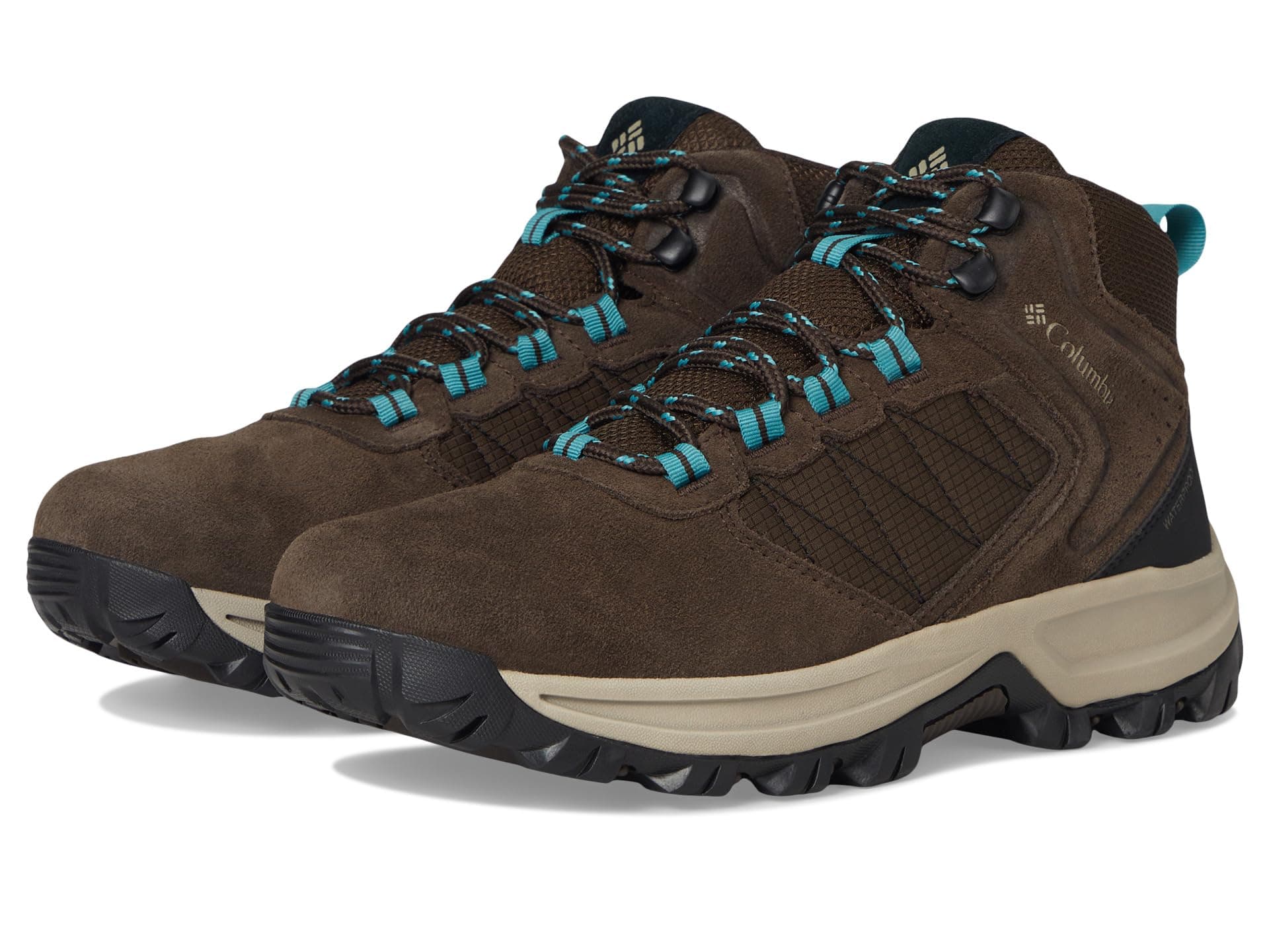 Columbia Transverse Suede — cor Turquesa