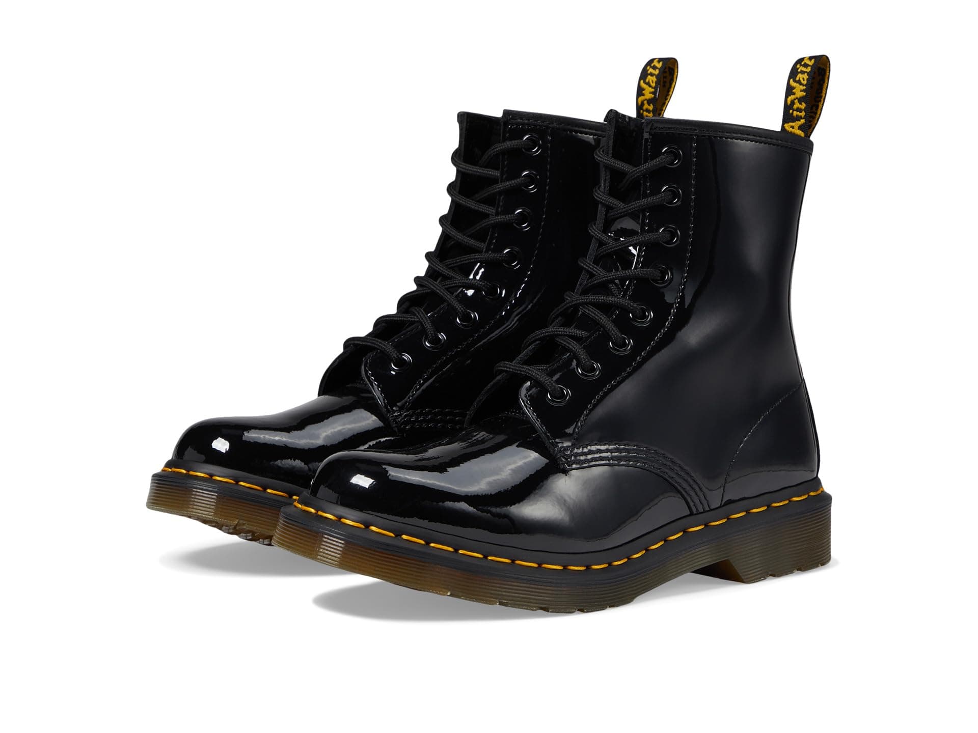 Dr. Martens 1460 Patent Leather Lace Up Boots — vista principal