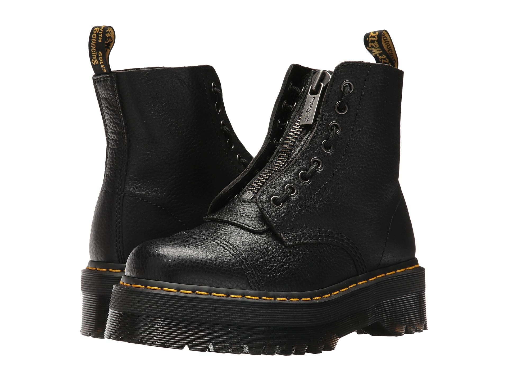 Dr. Martens Sinclair Milled Nappa Leather Platform Boots — vista principal